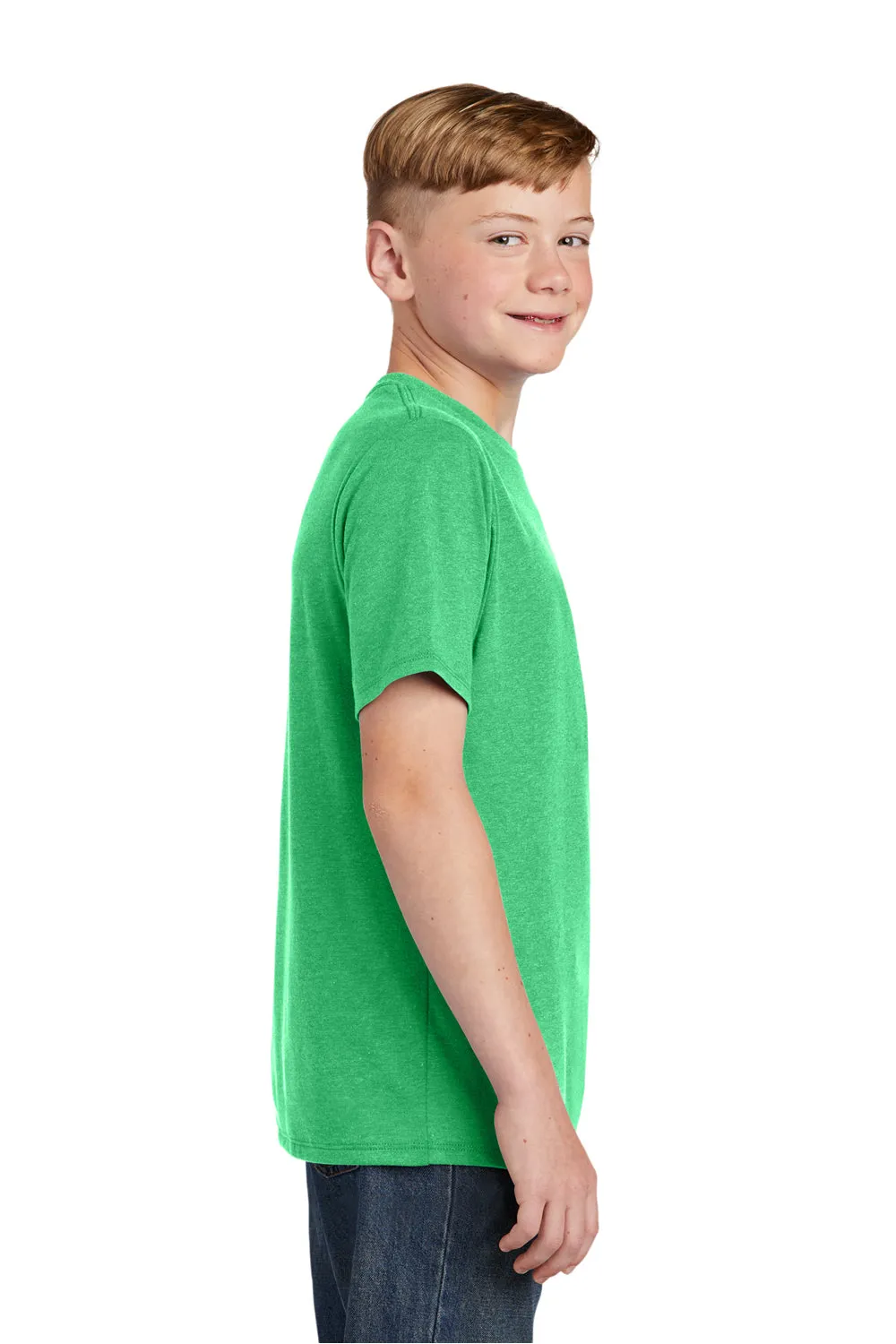 District Youth Perfect Tri Short Sleeve Crewneck T-Shirt - Green Frost  Buy new Clothing District