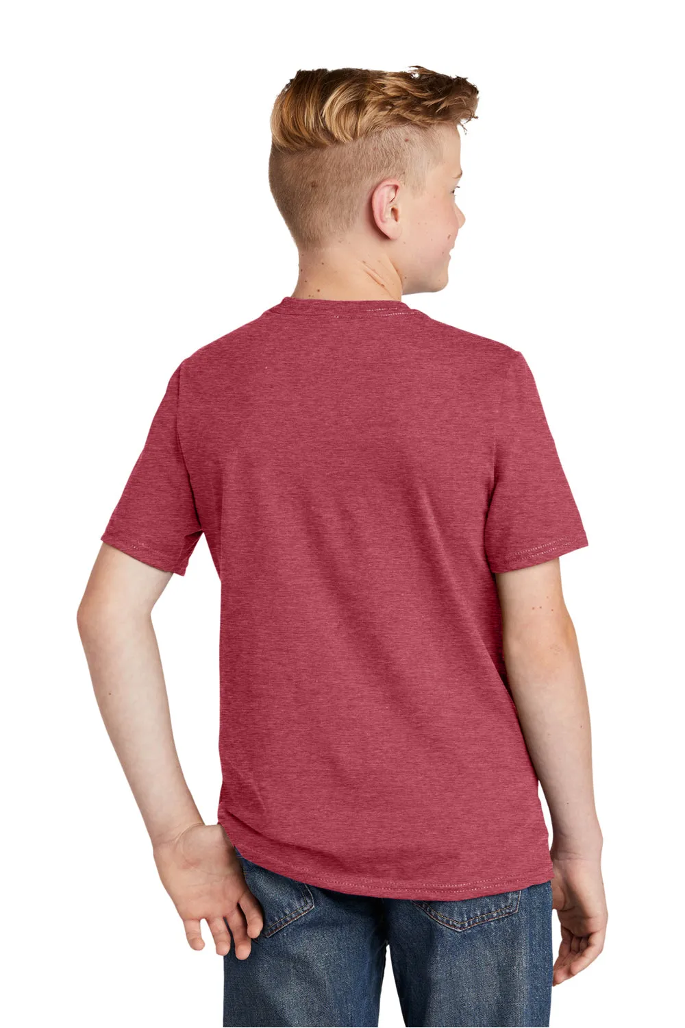District Youth Very Important Short Sleeve Crewneck T-Shirt - Heather Cardinal Red  Buy new Clothing District