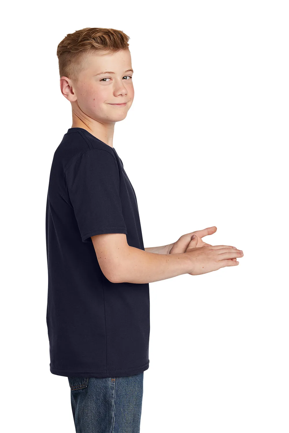 District Youth Very Important Short Sleeve Crewneck T-Shirt - New Navy Blue  Buy new Clothing District
