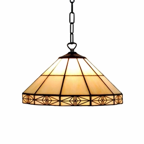 Dorchester Tiffany Ceiling Light, single bulb fitting recessed ceiling spot lamp