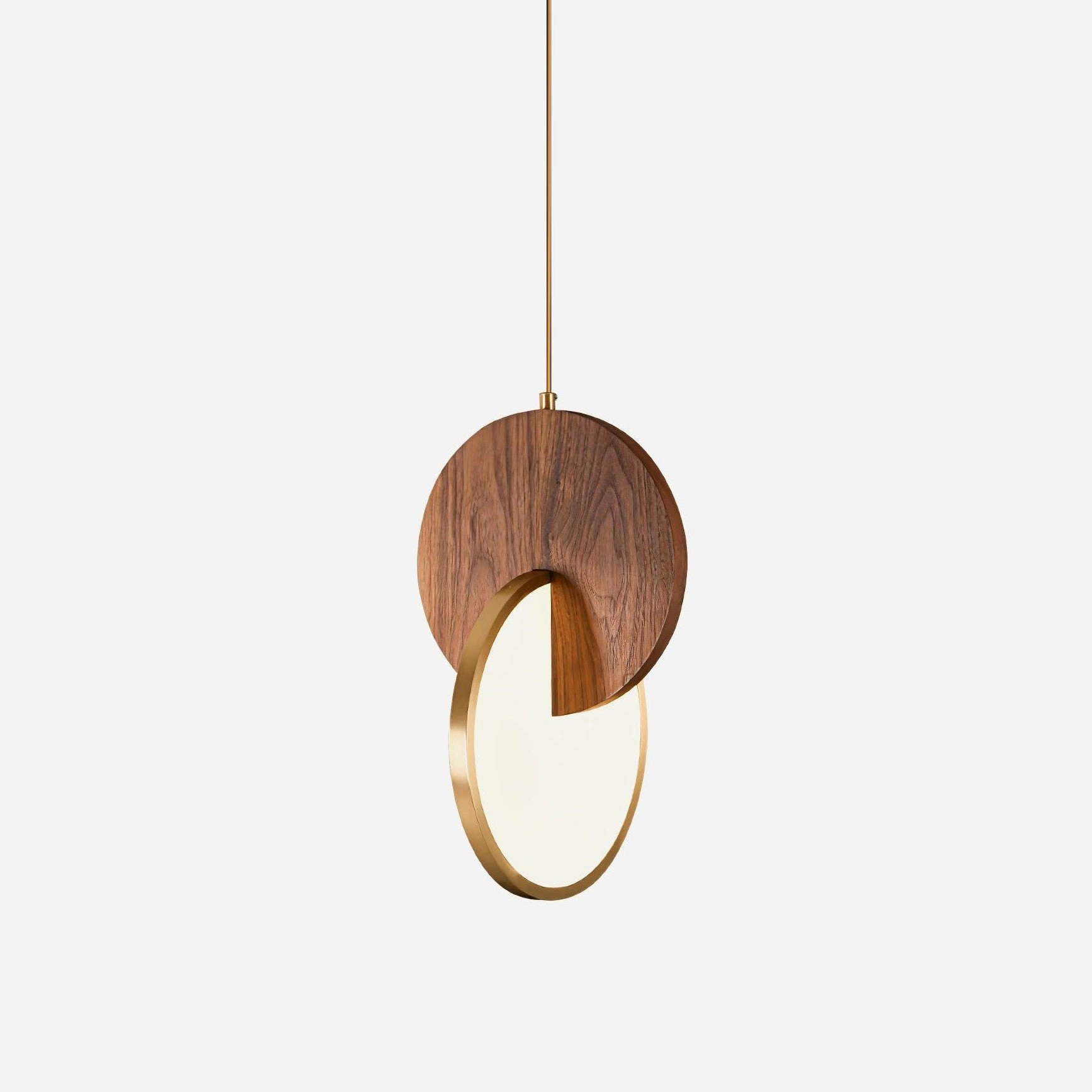 Double Disk Pendant Lamp