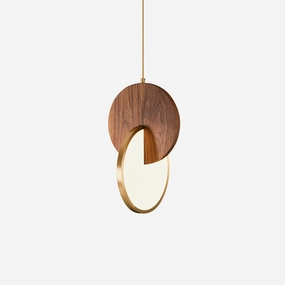 Double Disk Pendant Lamp contemporary ceiling lighting