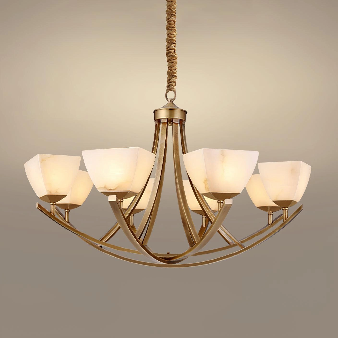 Dover Brass Chandelier