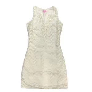 Dress Casual Short By Lilly Pulitzer In Cream, Size: Xs