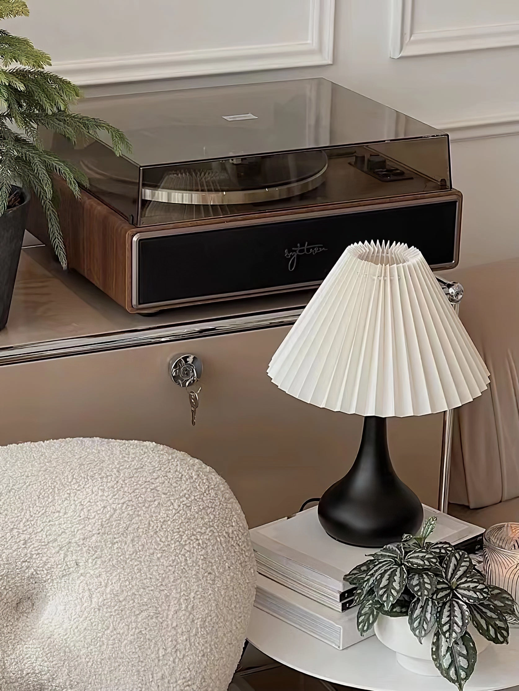 Drum Table Lamp