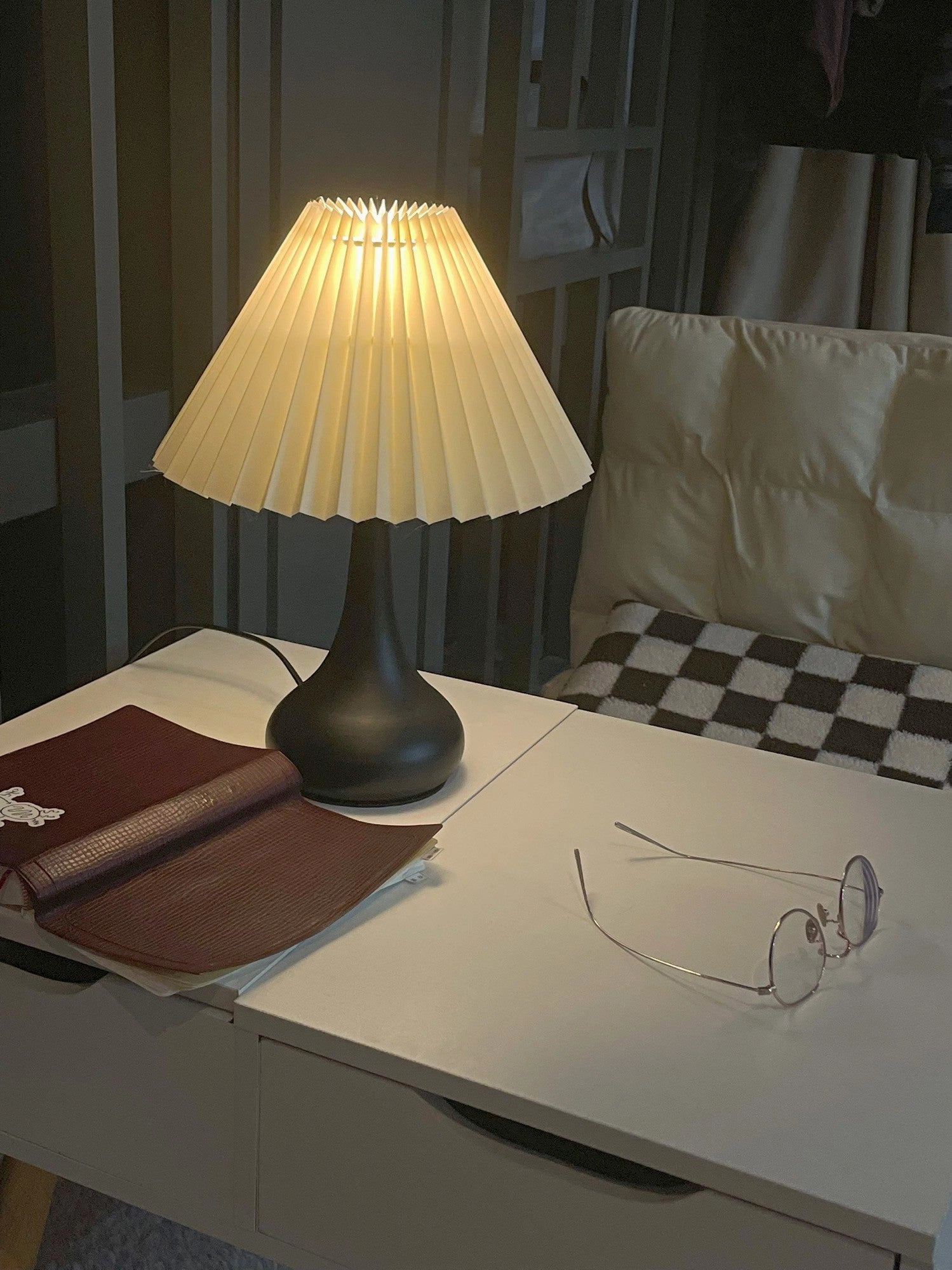 Drum Table Lamp