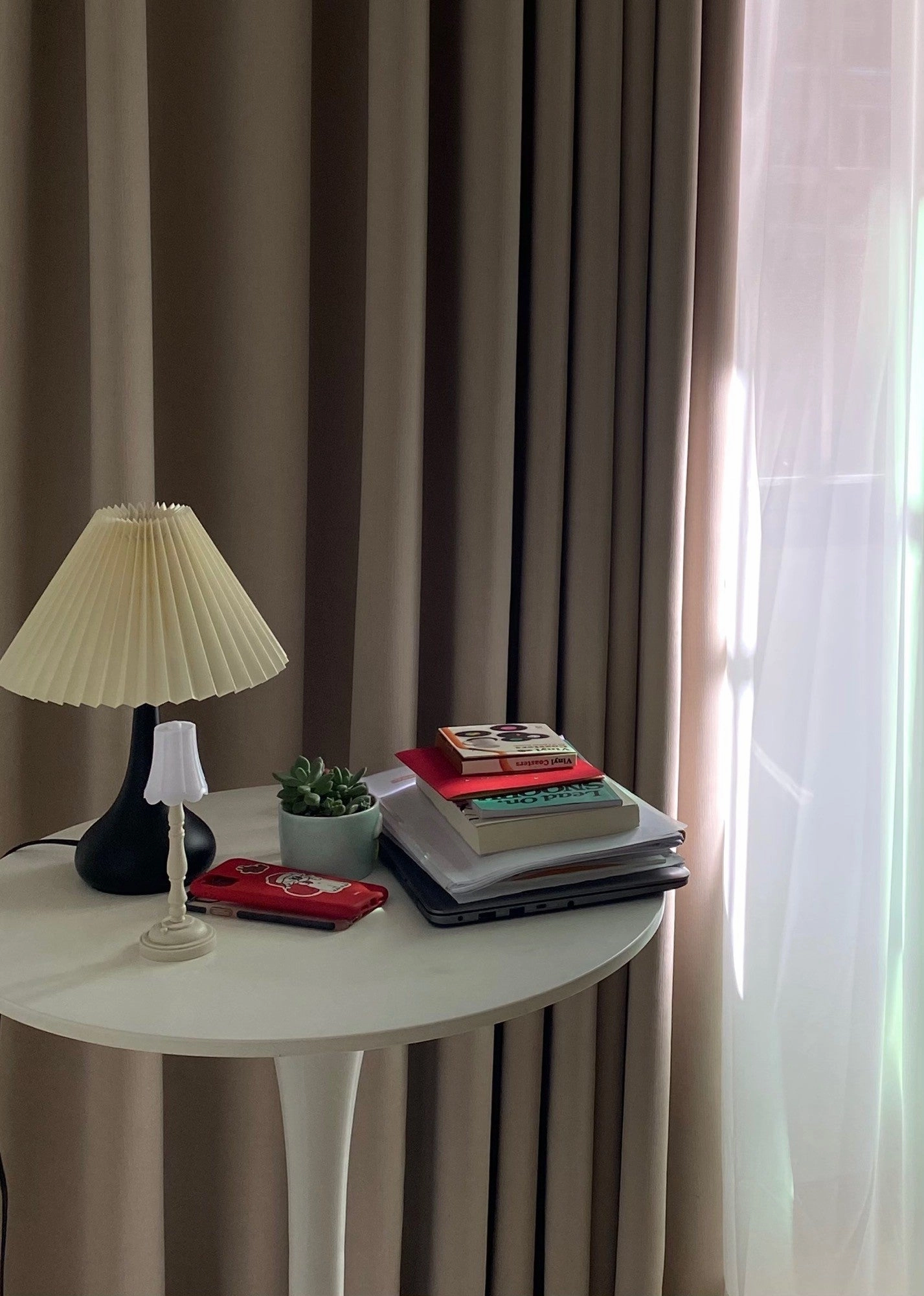 Drum Table Lamp