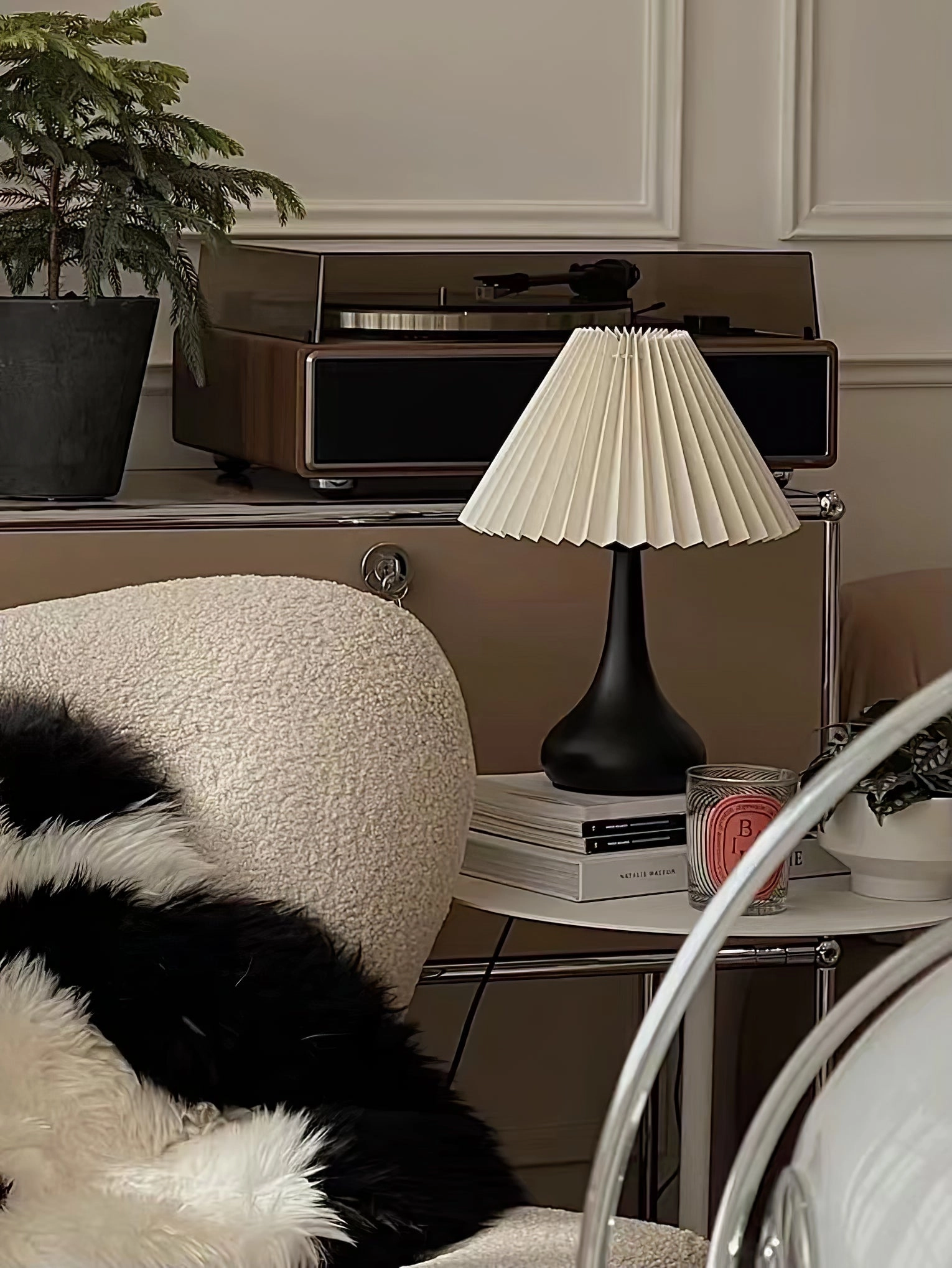 Drum Table Lamp