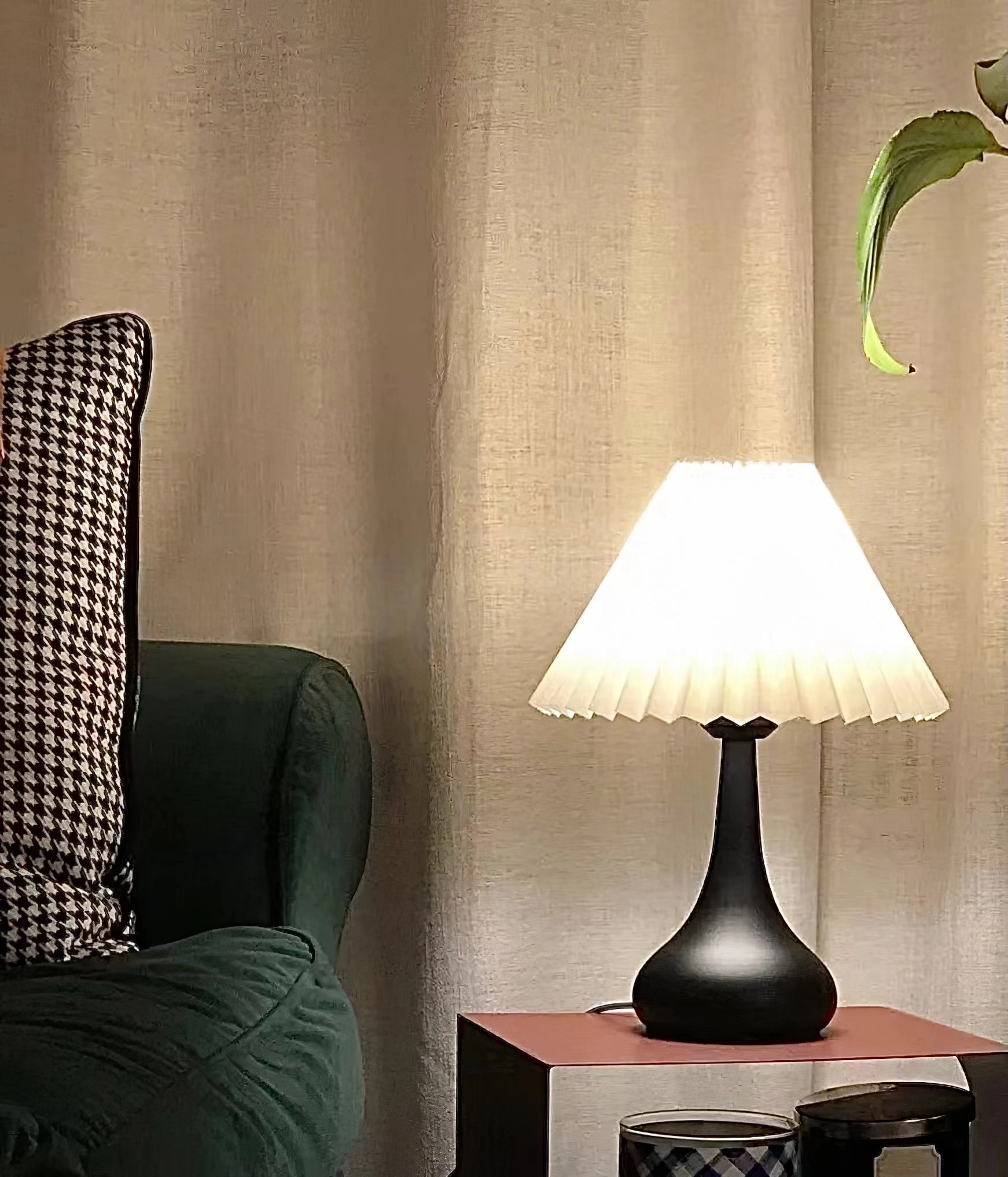 Drum Table Lamp