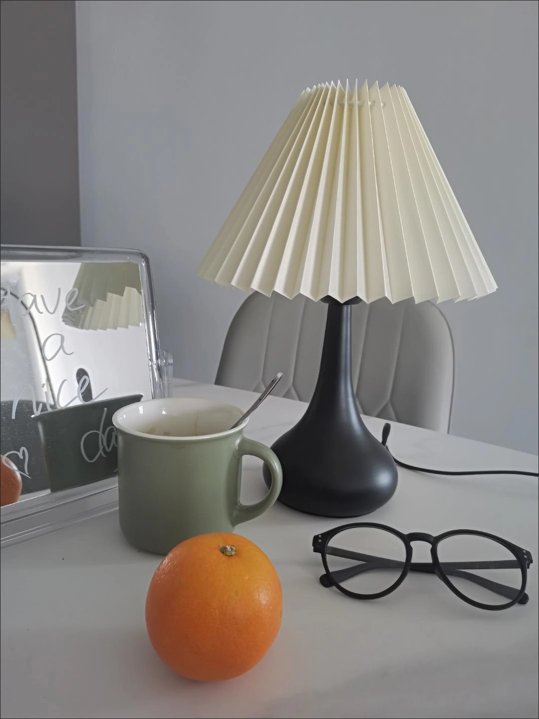 Drum Table Lamp