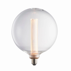 E27 Globe Internal Cylinder Clear LED 2.8w Light Bulb - 200mm contemporary ceiling fixture