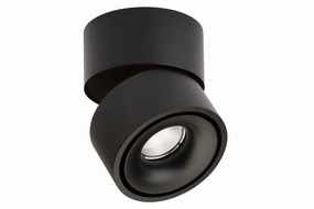 Easy W100 V?g/loft Sort m LEDningshul - Spots tall arc lamp for living room