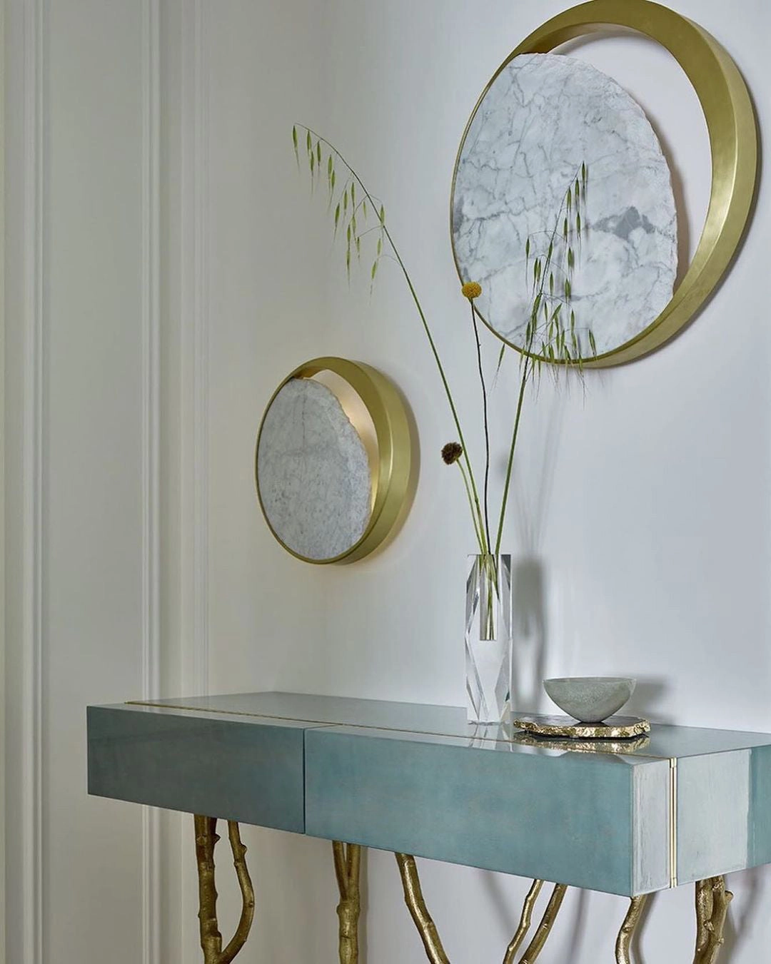 Eclipse Marble Wall Lamp