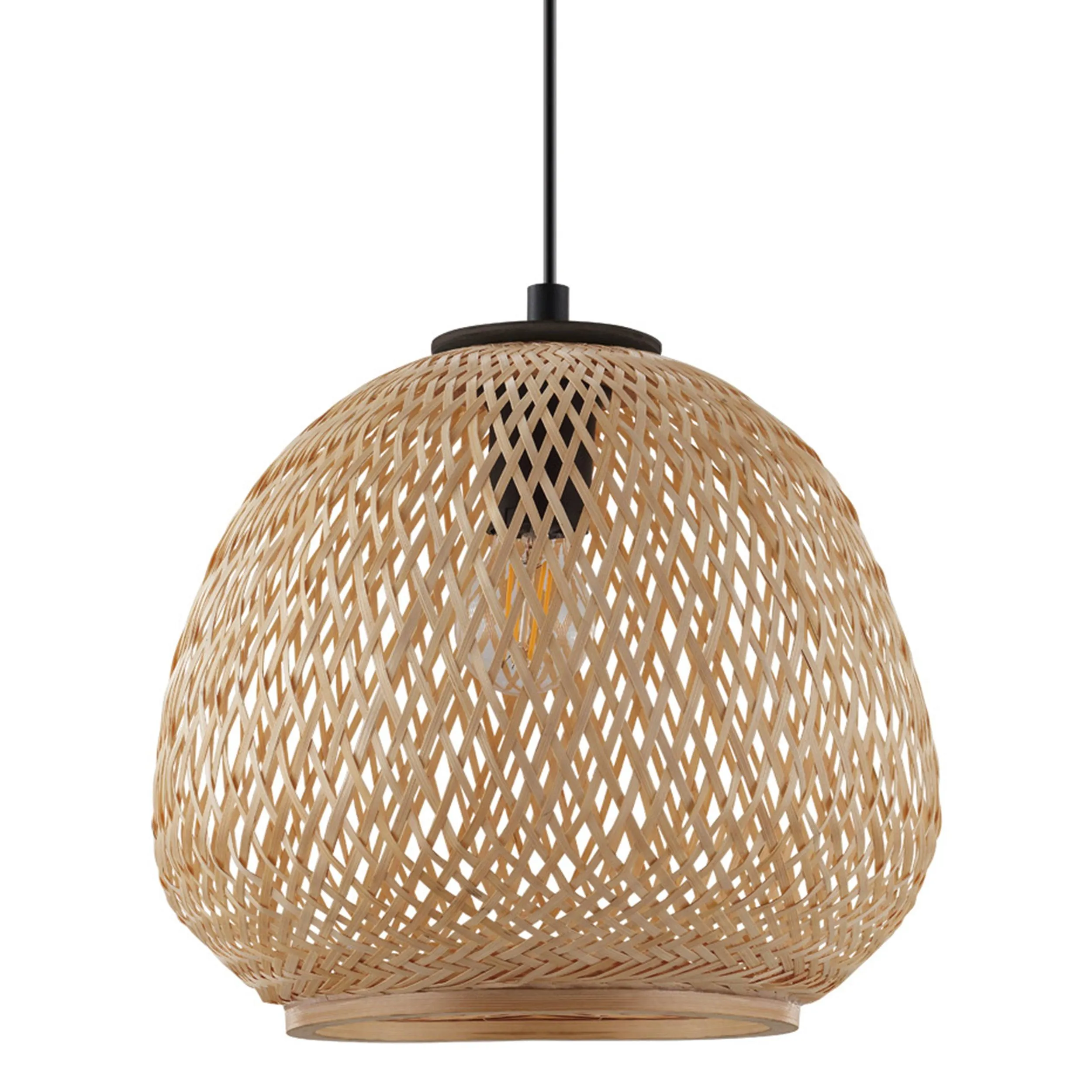 Eglo Dembleby Wicker Lampshade Ceiling Pendant