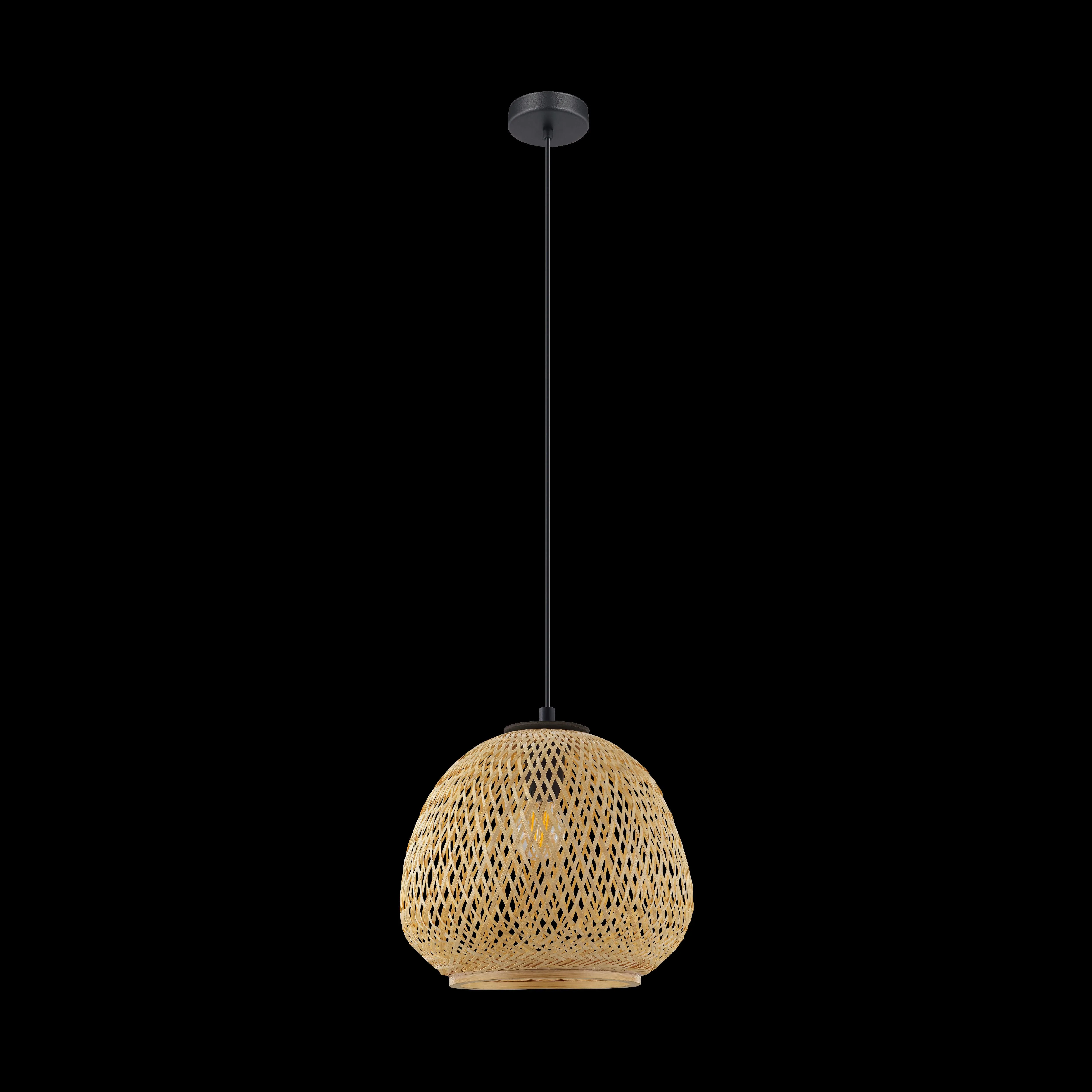 Eglo Dembleby Wicker Lampshade Ceiling Pendant