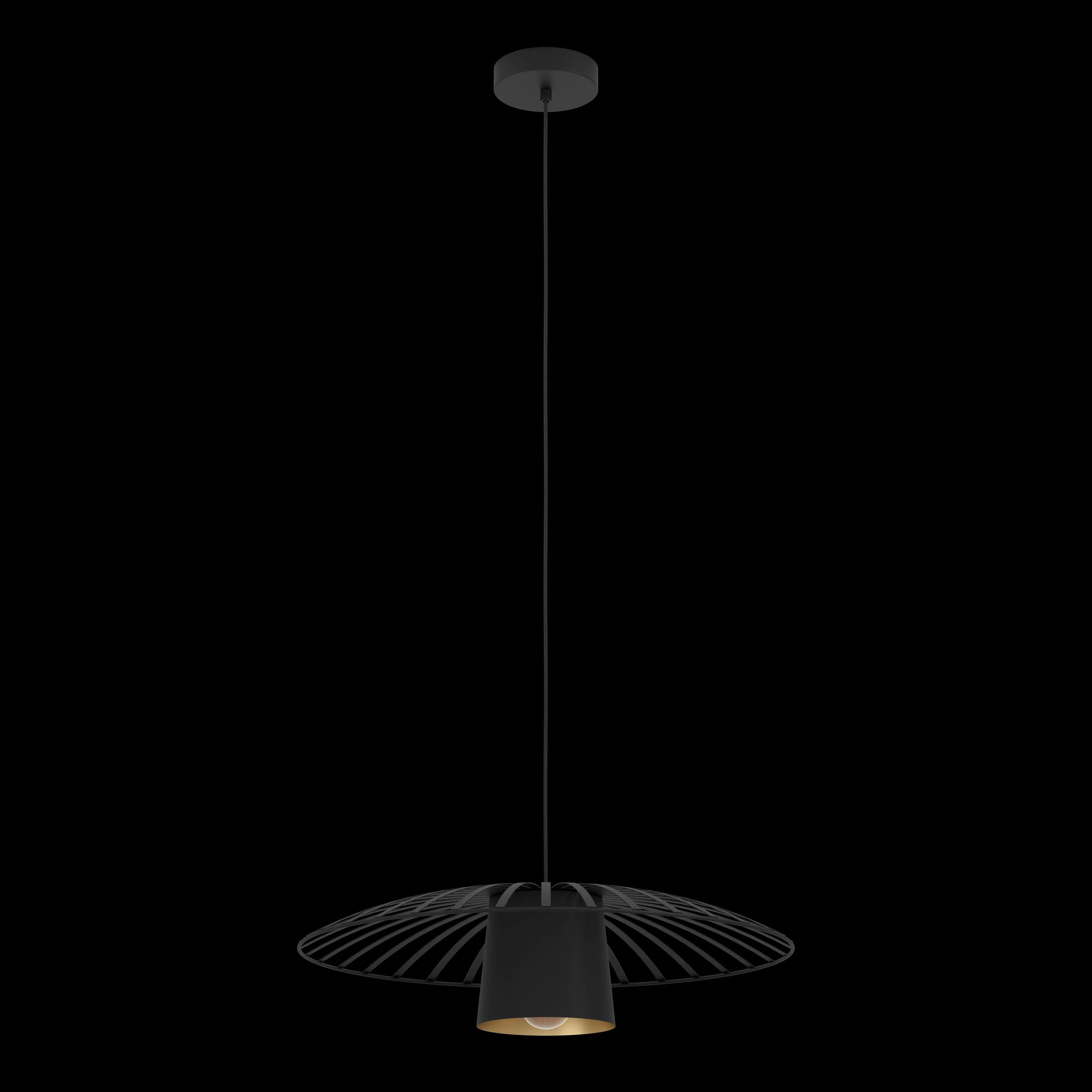 Eglo Felixkirk Black & Gold Metal Ceiling Pendant