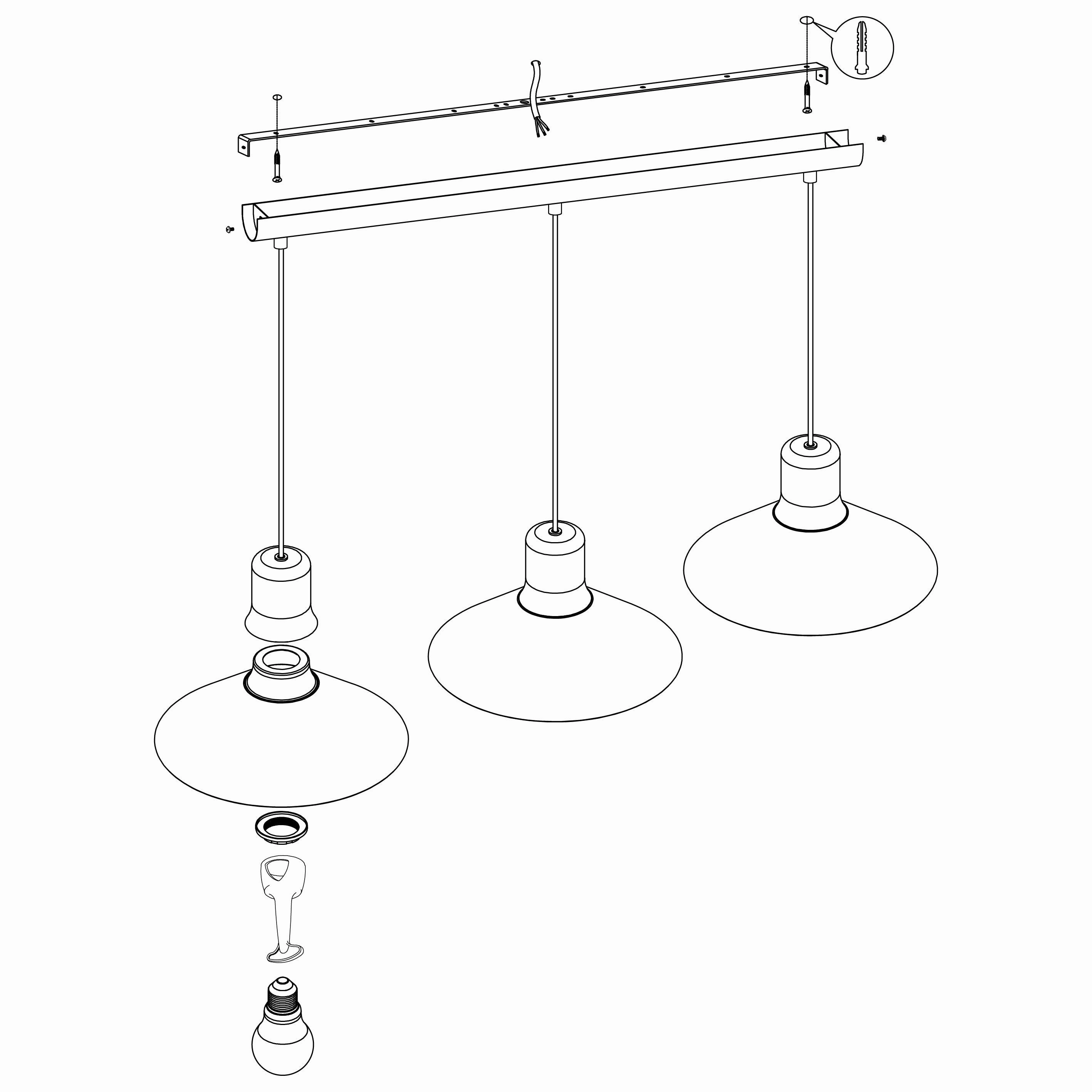 Eglo Abreosa 3 Light Grey & Black Metal Conical Ceiling Pendant