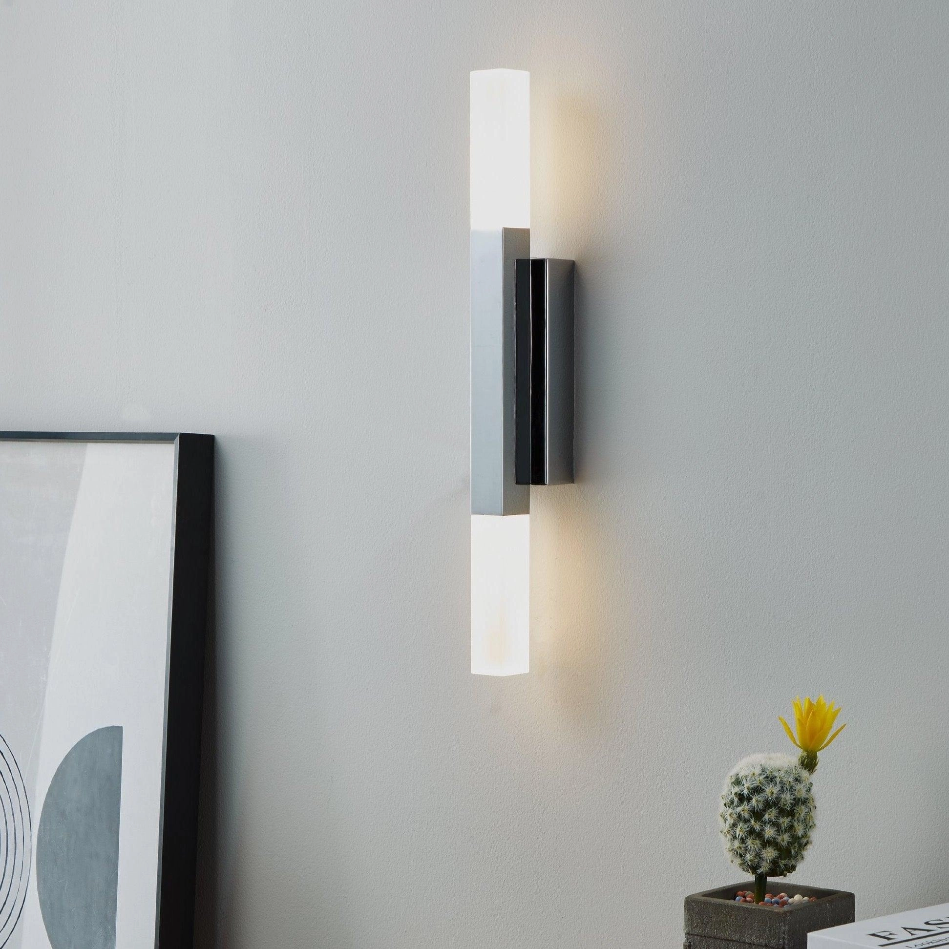 Eglo Alcudia IP44 Chrome LED Bathroom Wall Light