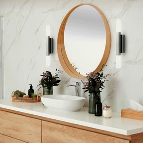 Eglo Alcudia IP44 Chrome LED Bathroom Wall Light vintage desk lamp