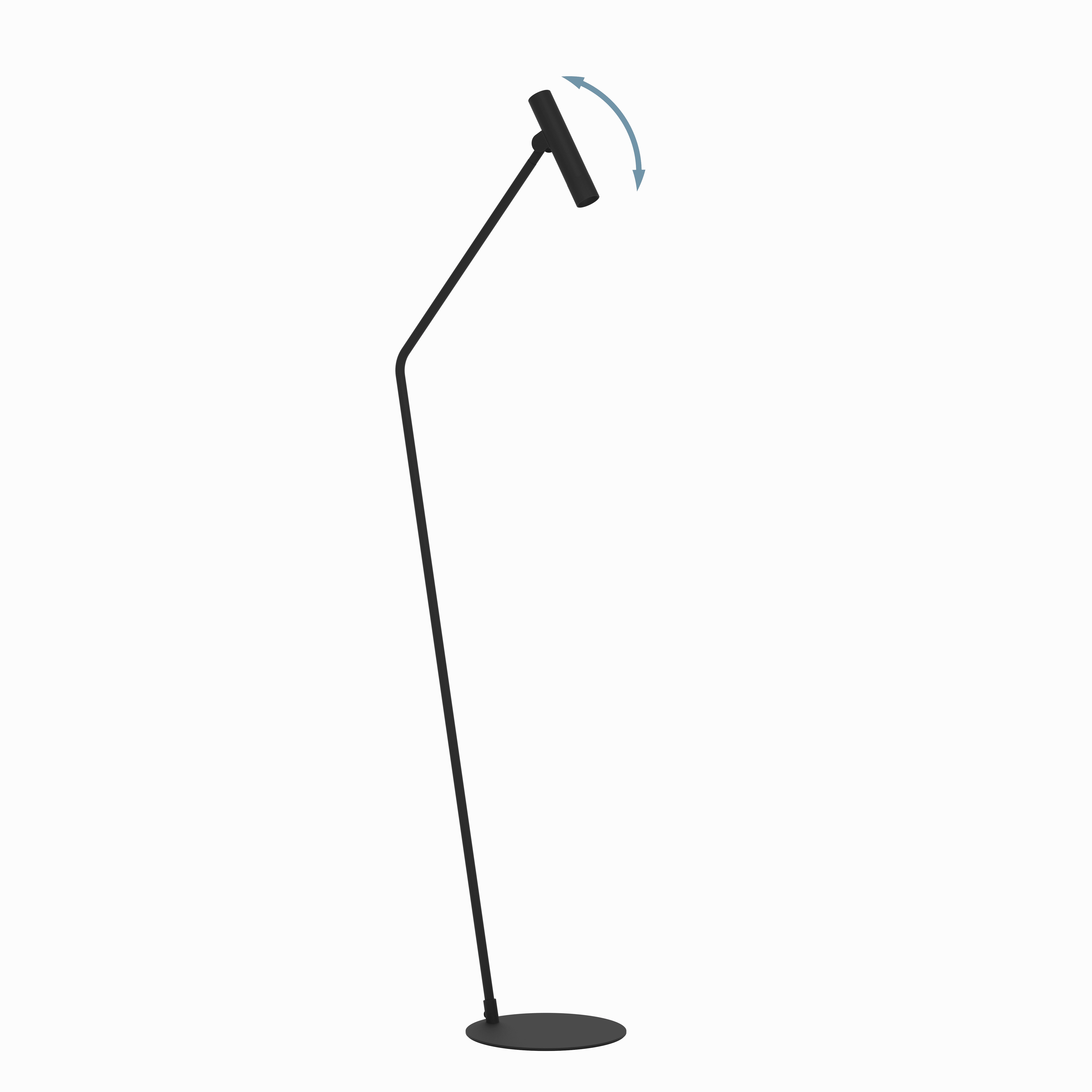 Eglo Almudaina Black LED Adjustable Floor Lamp