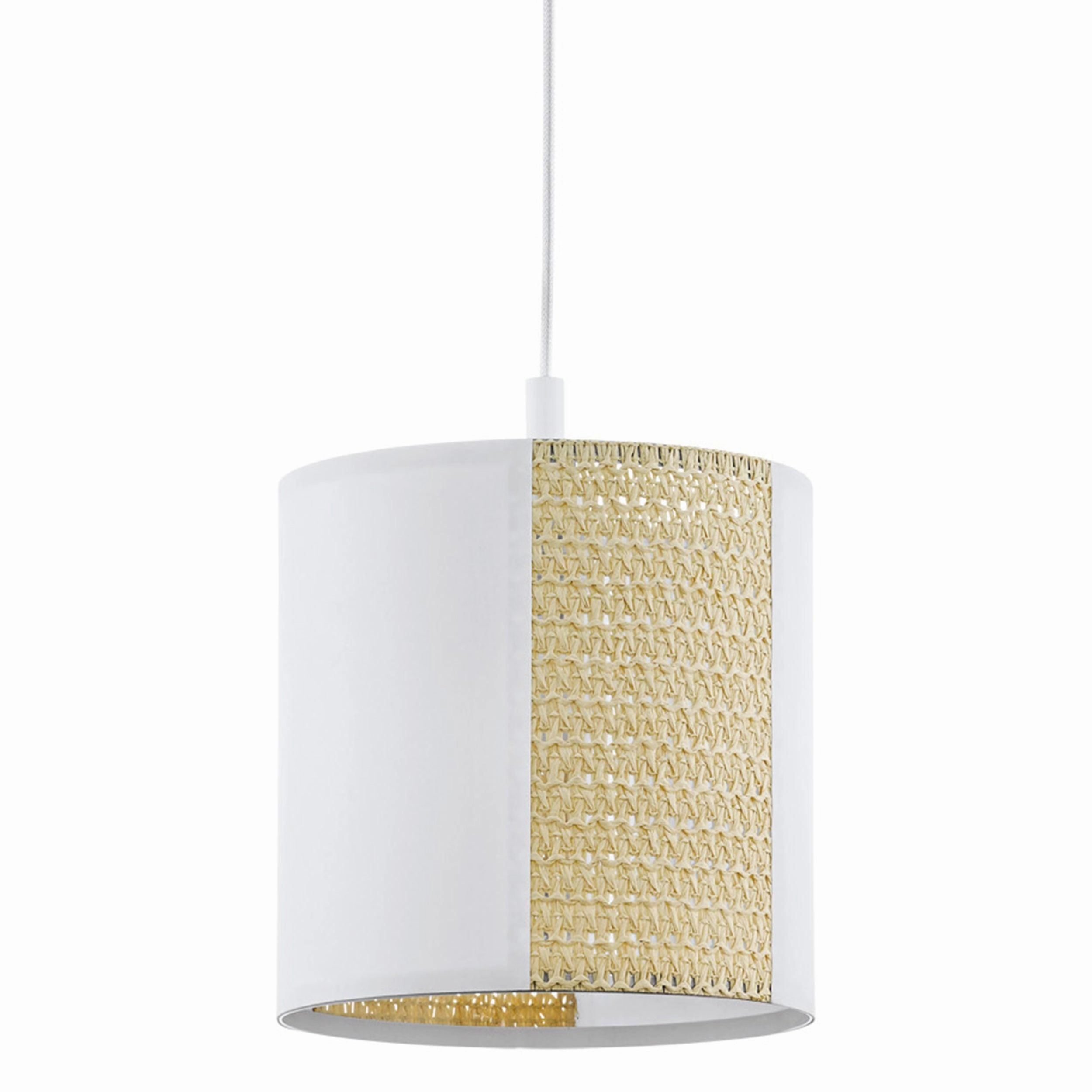 Eglo Arnhem Kraft Paper & Seagrass Ceiling Pendant