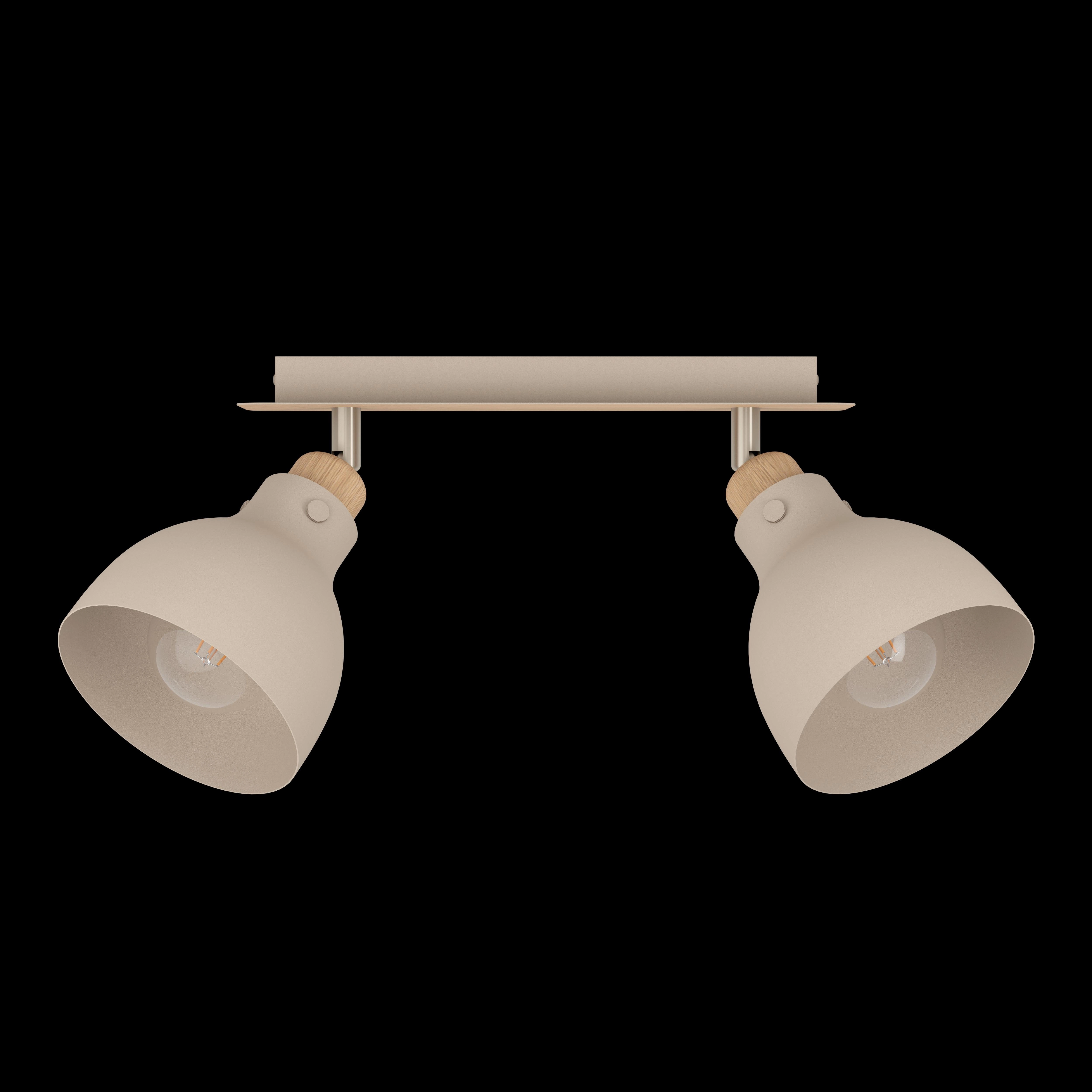 Eglo Arrecife Nickel & Sandy 2 Light Bar Spotlight