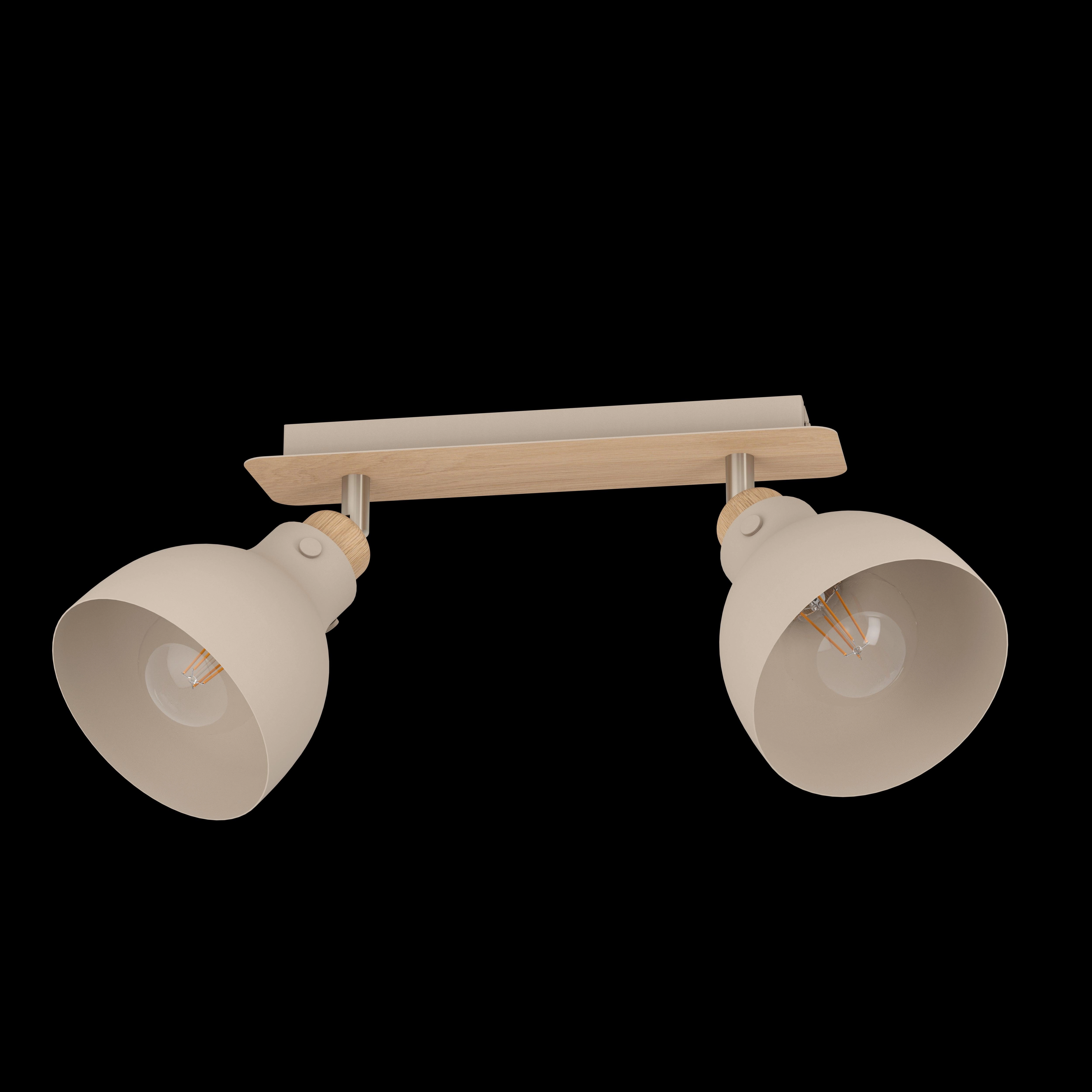 Eglo Arrecife Nickel & Sandy 2 Light Bar Spotlight