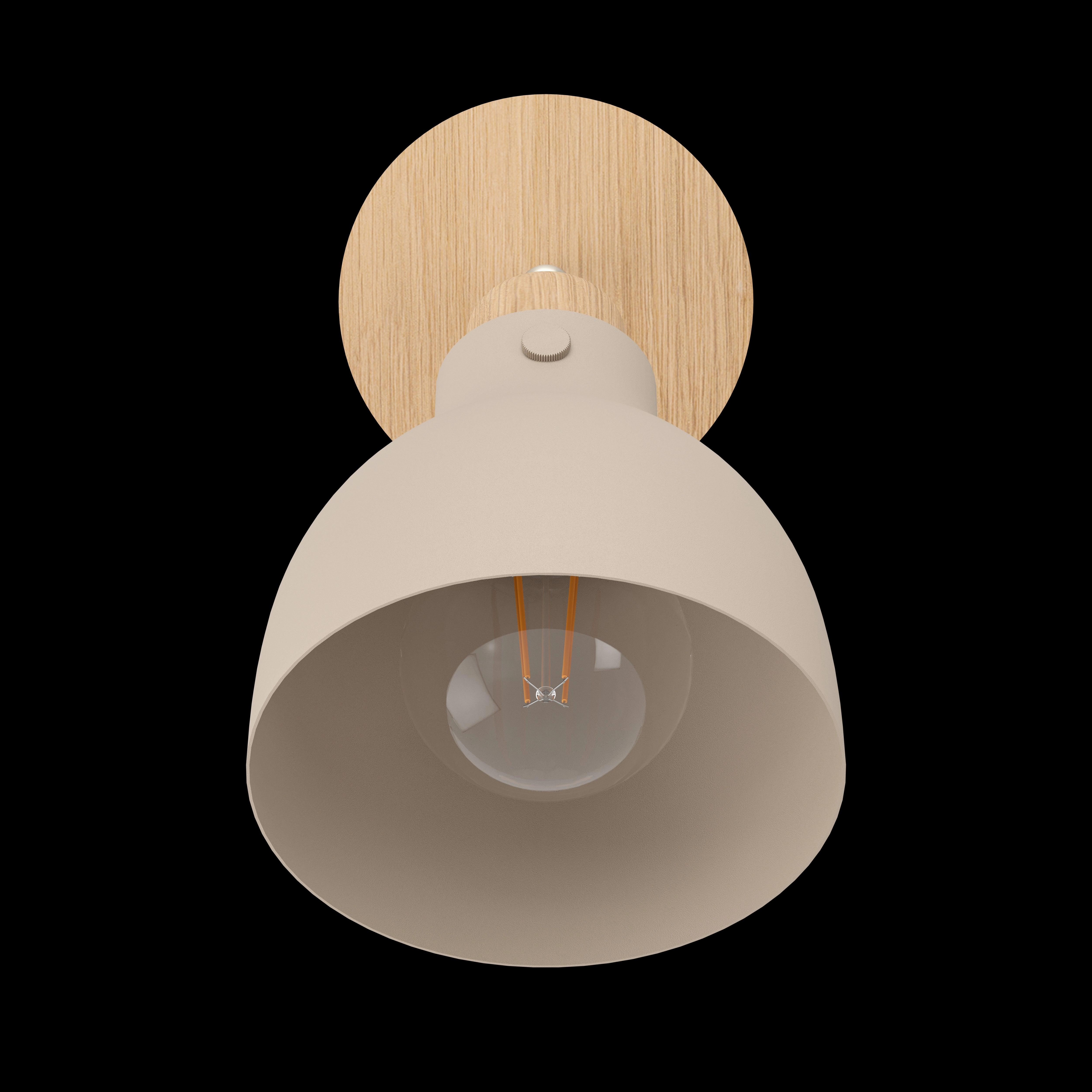 Eglo Arrecife Nickel & Sandy Wall Spotlight