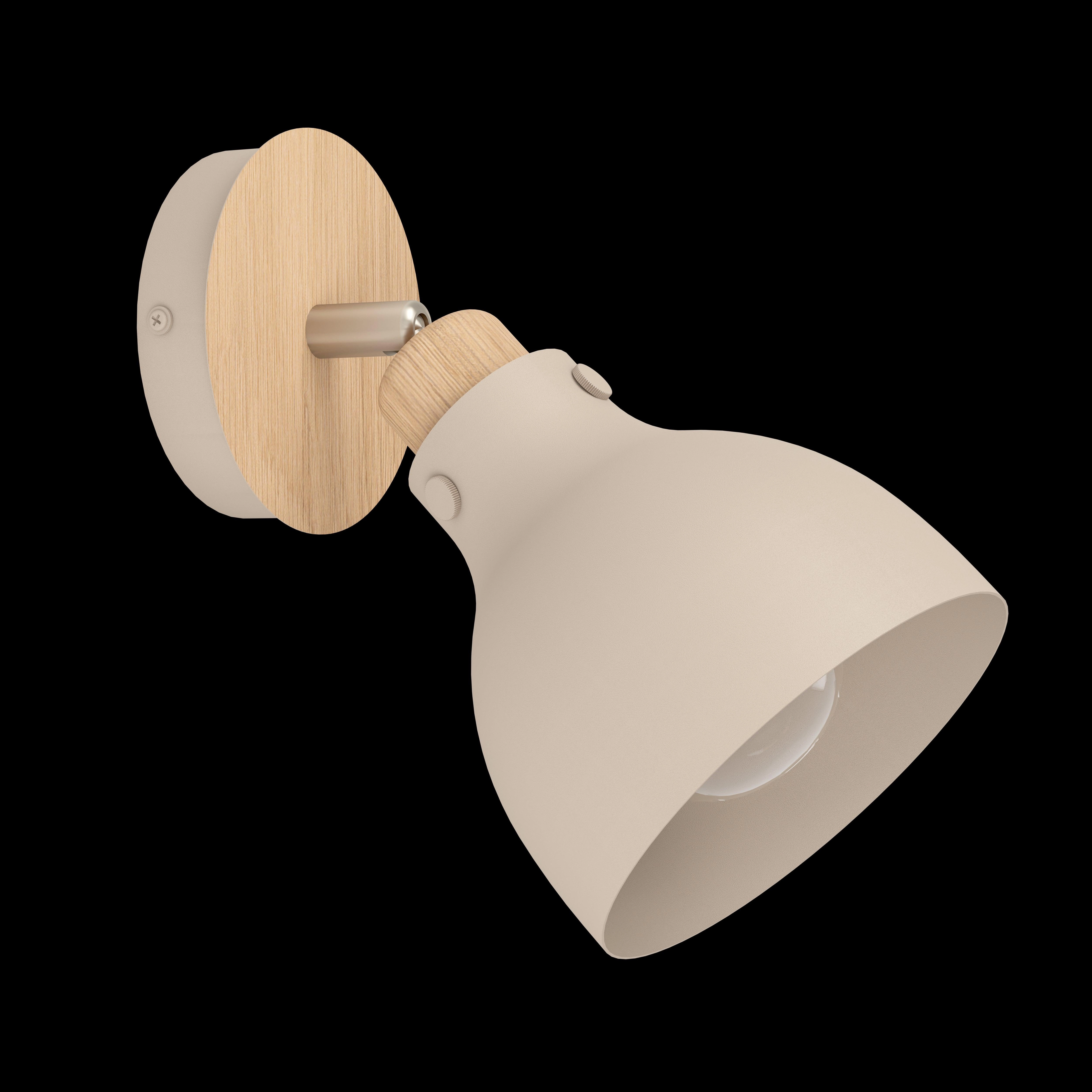 Eglo Arrecife Nickel & Sandy Wall Spotlight