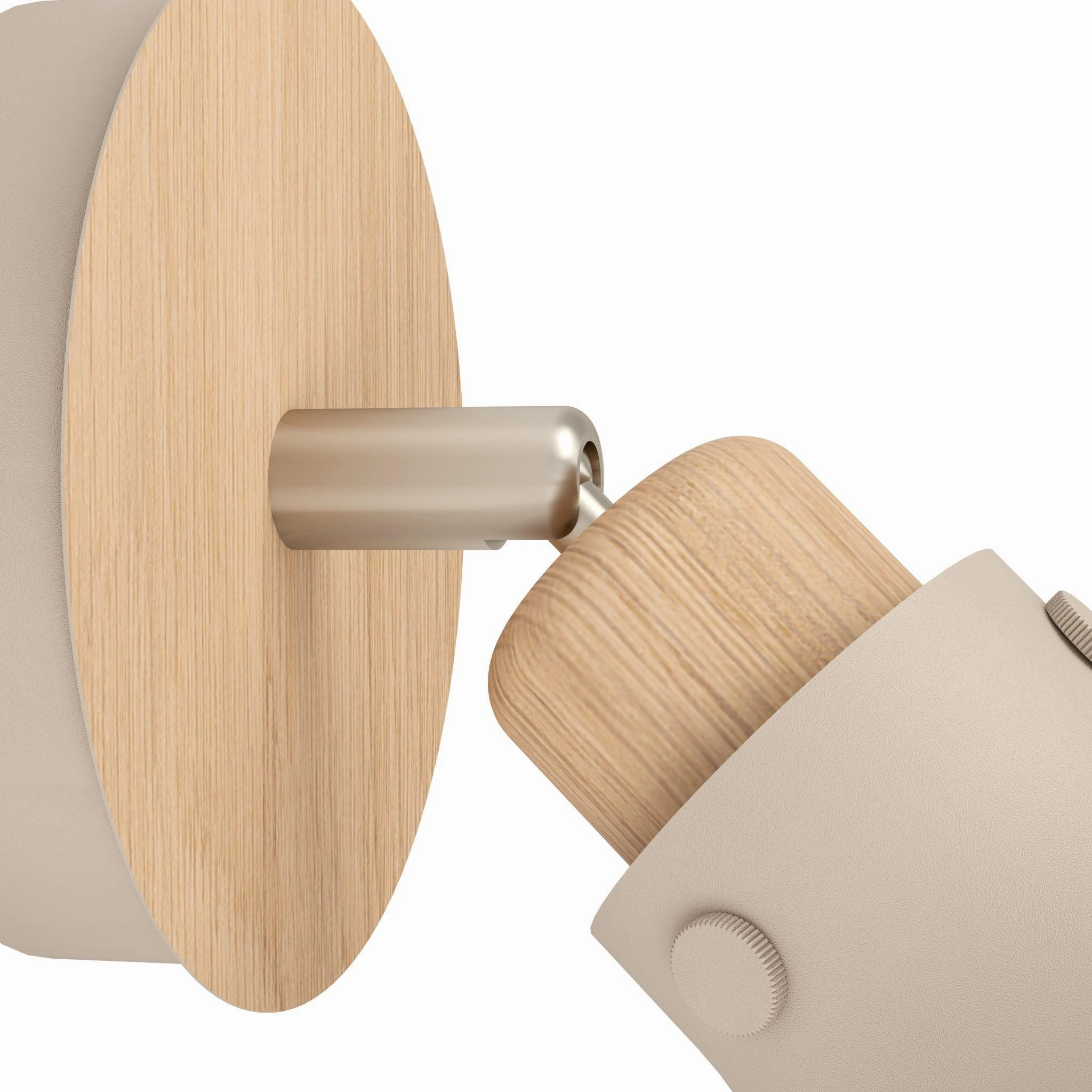 Eglo Arrecife Nickel & Sandy Wall Spotlight