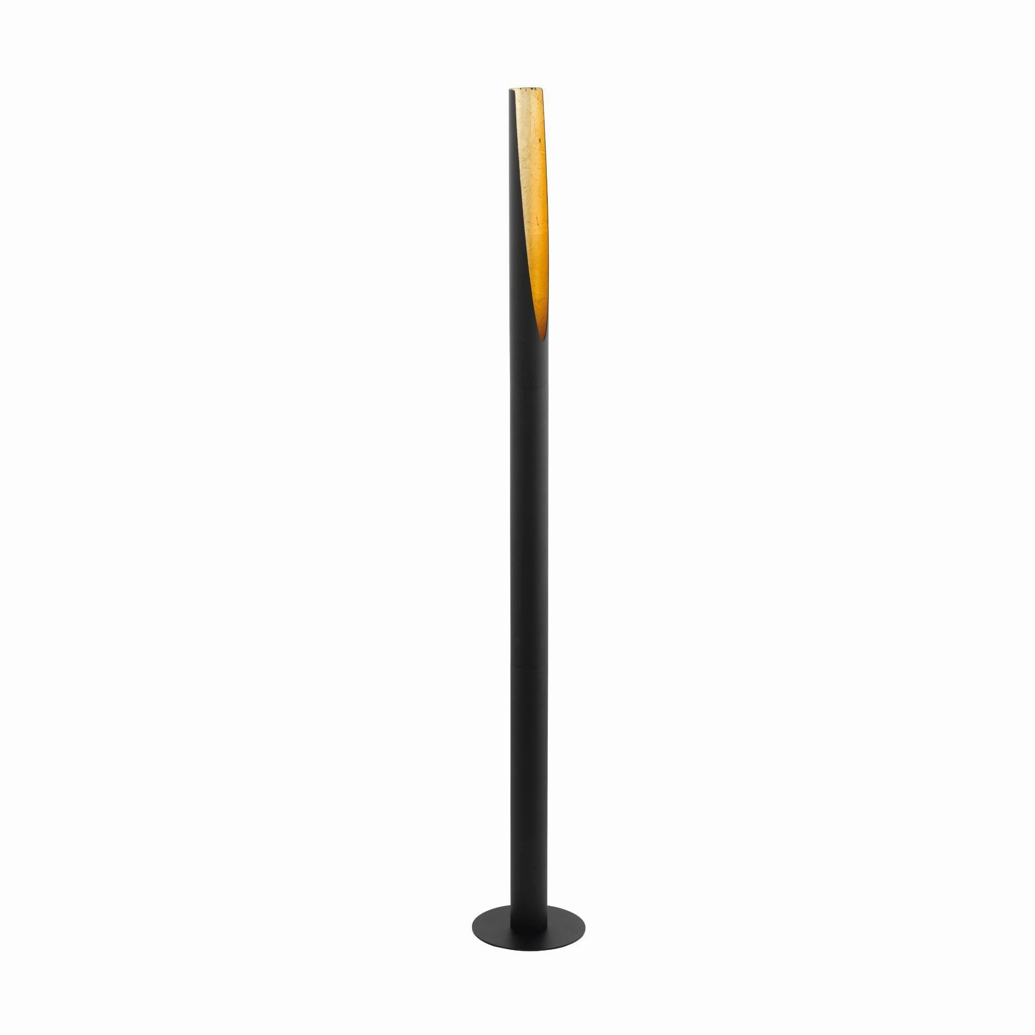 Eglo Barbotto Black & Gold Linear Floor Lamp