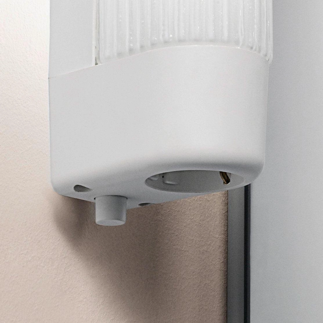Eglo Bari 1 IP20 Ribbed Glass Bathroom Wall / Mirror Light