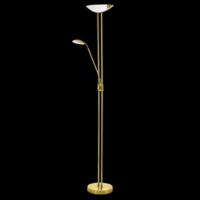 Eglo Baya LED Brass Mother & Child LED Floor Lamp creative lampshade design