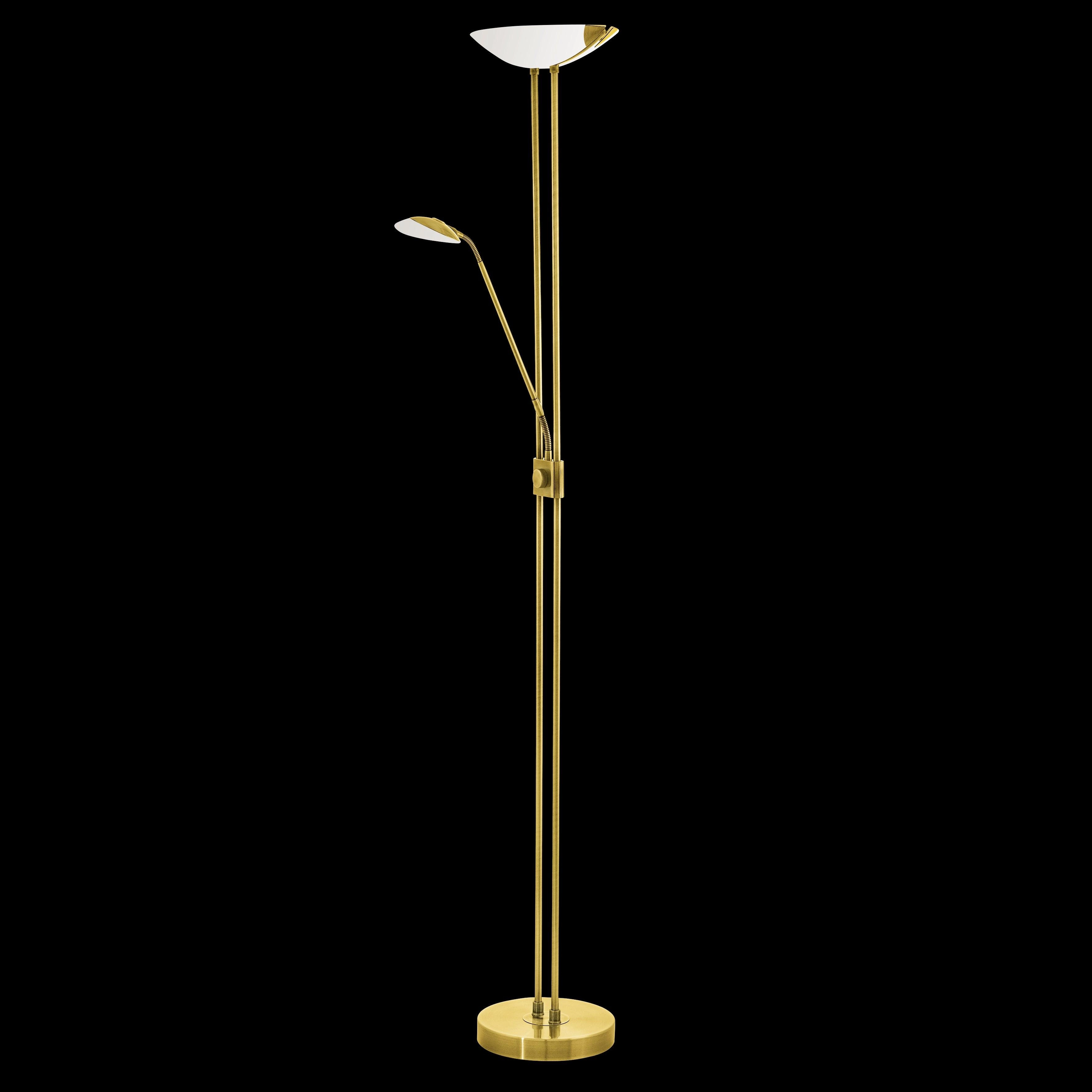 Eglo Baya LED Brass Mother & Child LED Floor Lamp creative lampshade design