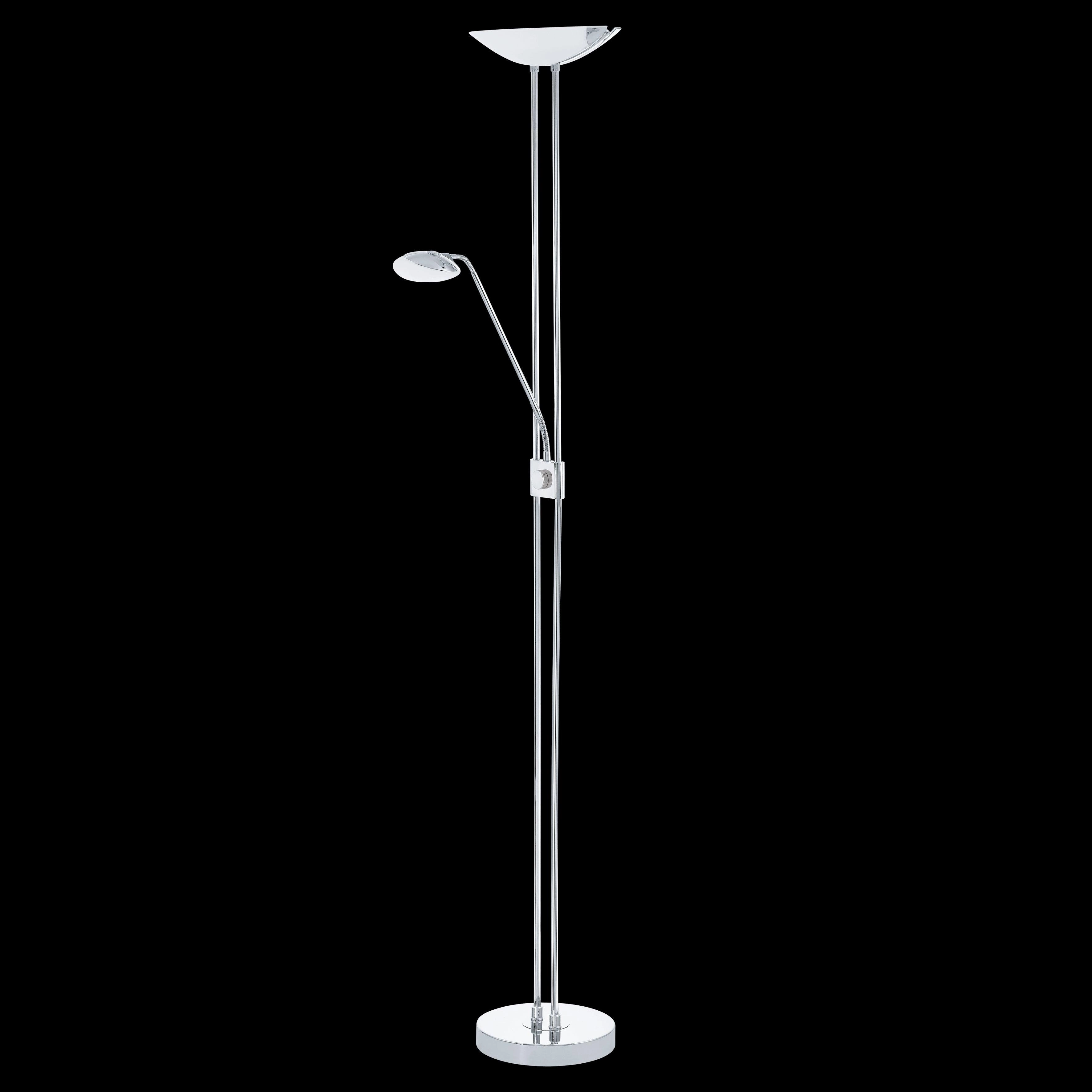 Eglo Baya LED Chrome Mother & Child LED Floor Lamp creative lampshade design