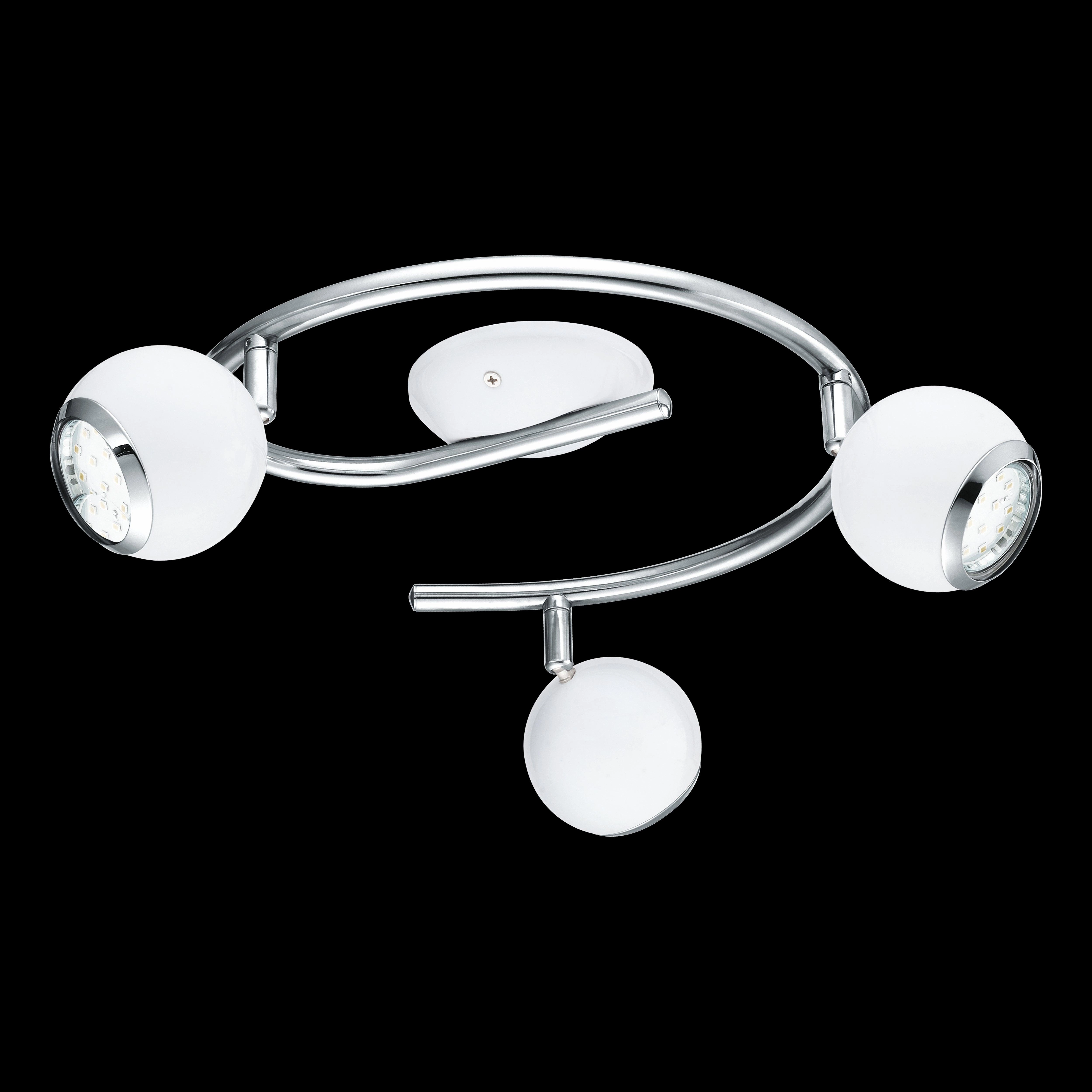 Eglo Bimeda 3 Light White & Chrome Spotlight