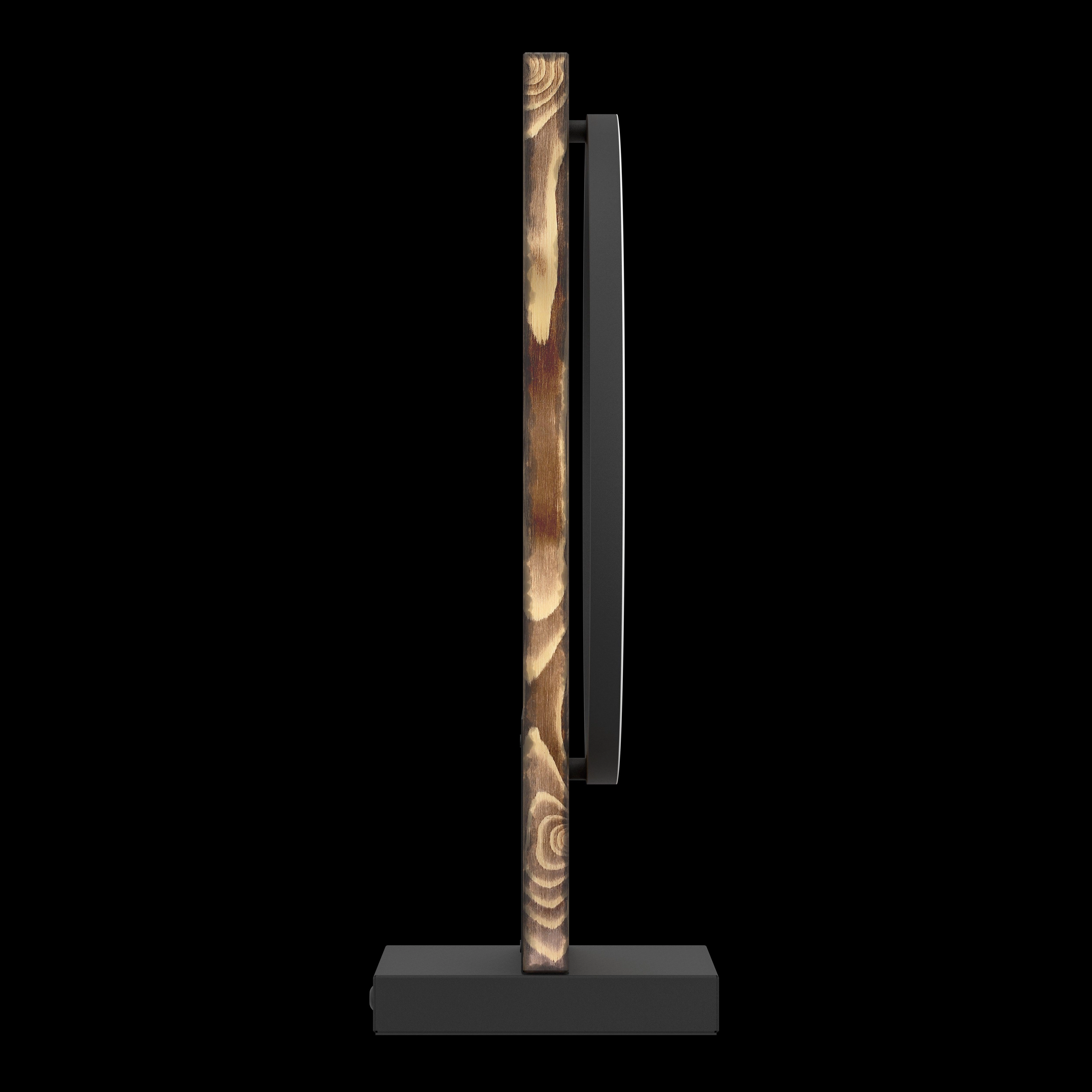Eglo Boyal Mottled Wood LED Table Lamp