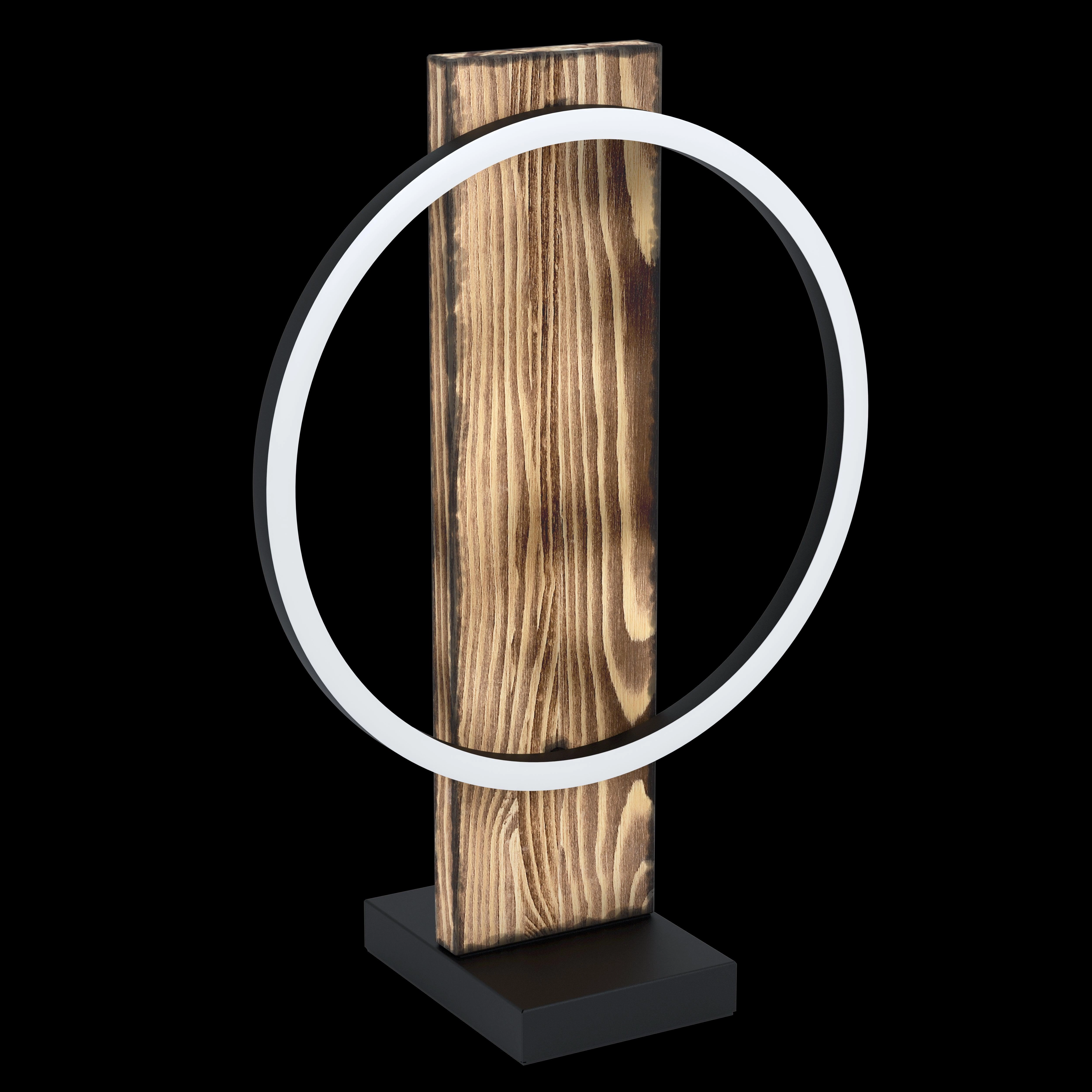 Eglo Boyal Mottled Wood LED Table Lamp
