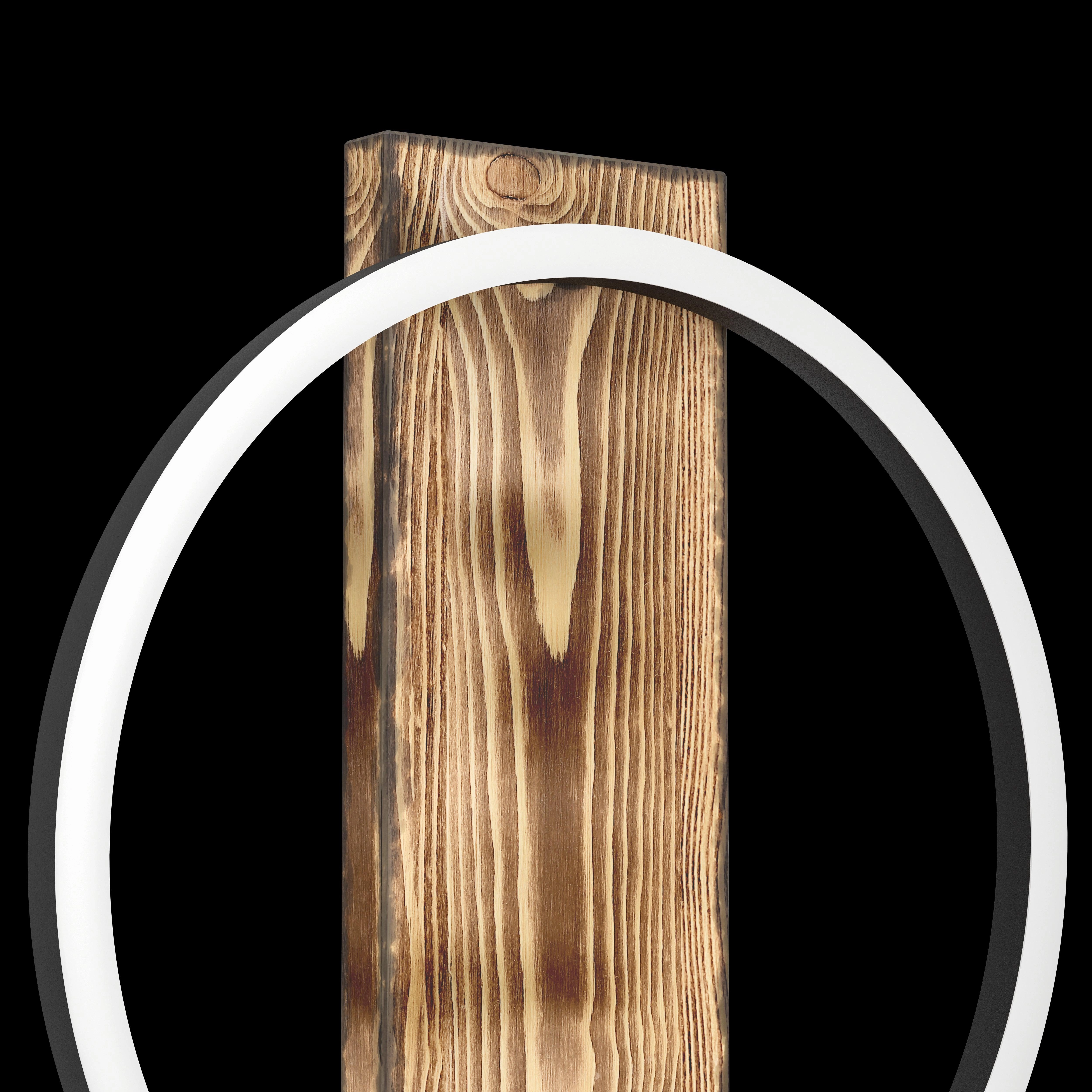Eglo Boyal Mottled Wood LED Table Lamp