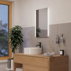 Eglo Buenavista 2 IP44 LED Floating Rectangular Touch Bathroom Mirror vintage desk lamp
