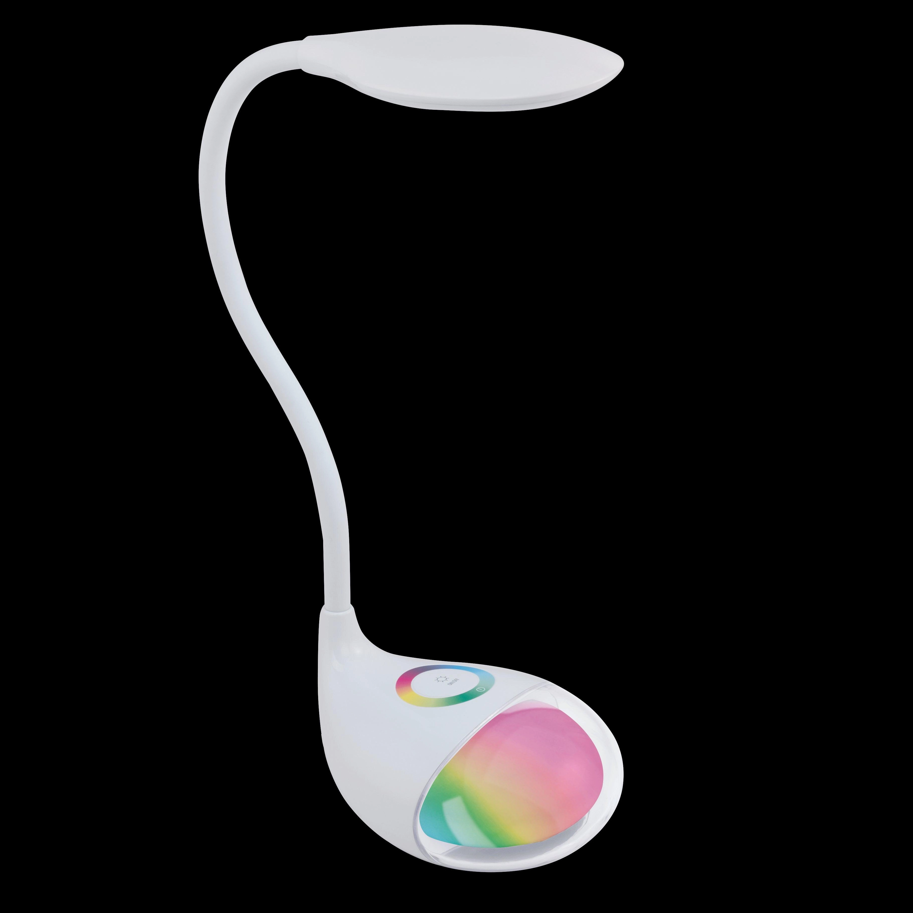 Eglo Cabado 1 White Colour Changing LED Table Lamp - Battery Operated