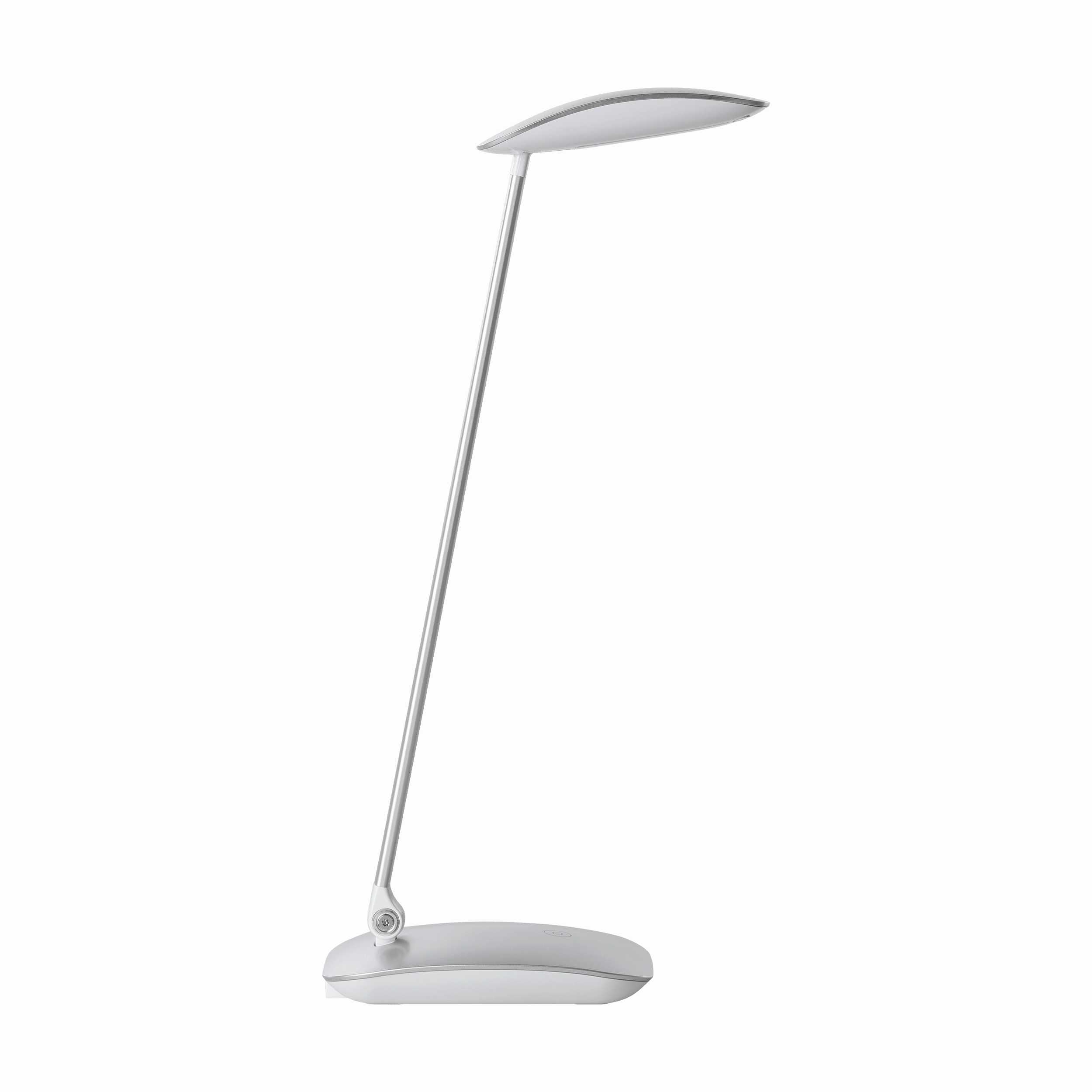 Eglo Cajero Silver LED Desk Lamp With USB