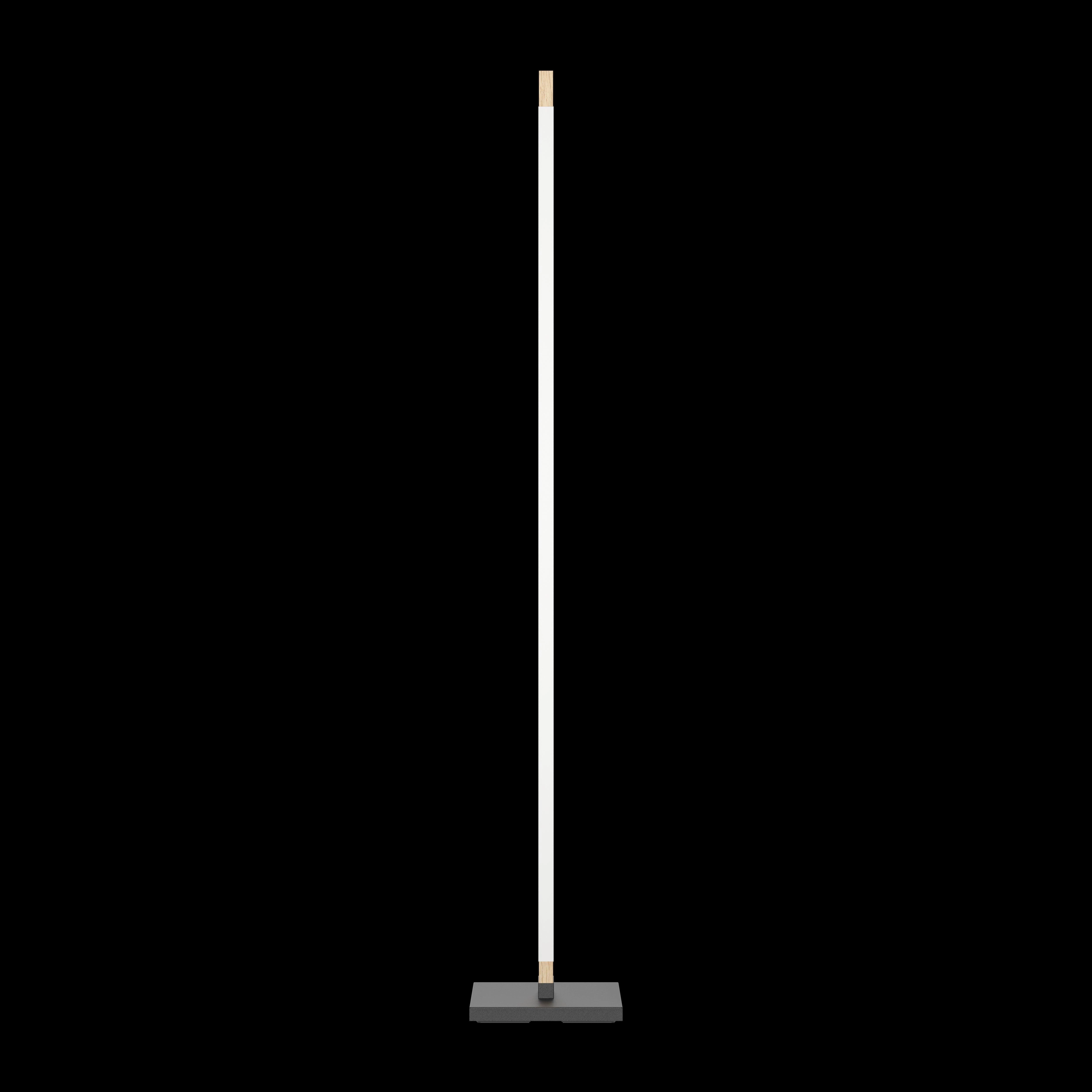 Eglo Camacho LED Black & WoodenTouch Floor Lamp