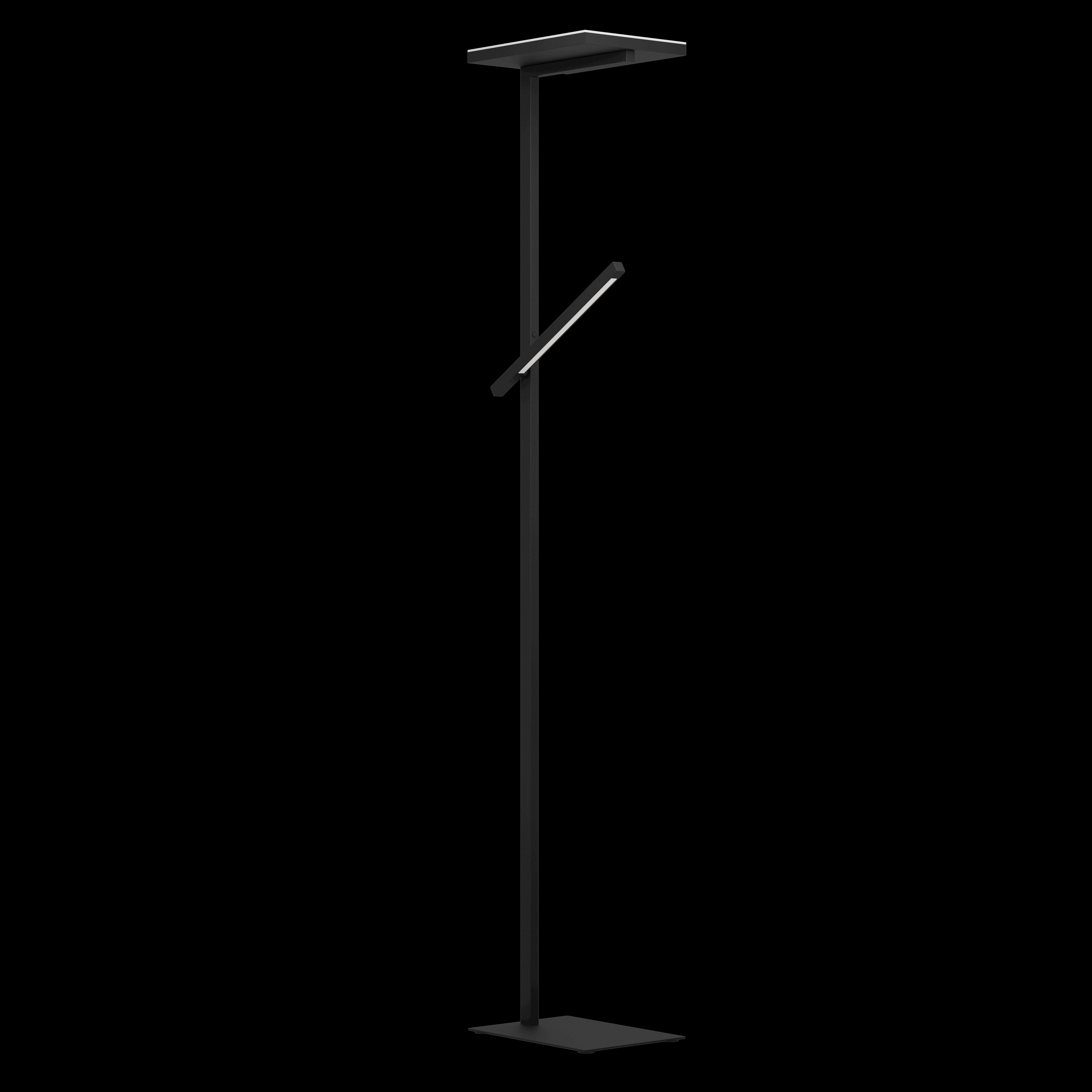 Eglo Carboneras Black LED Modern Touch Floor Lamp