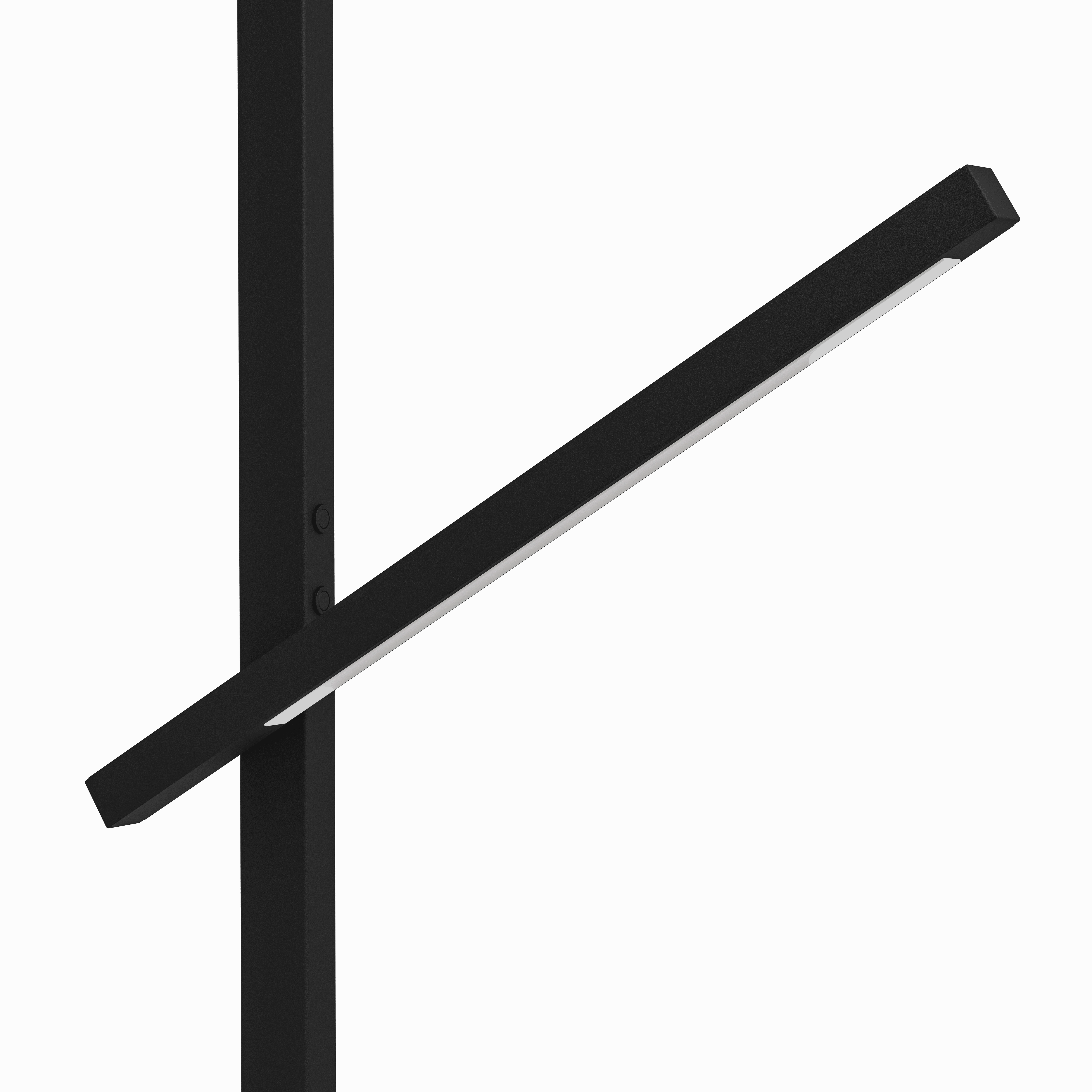 Eglo Carboneras Black LED Modern Touch Floor Lamp