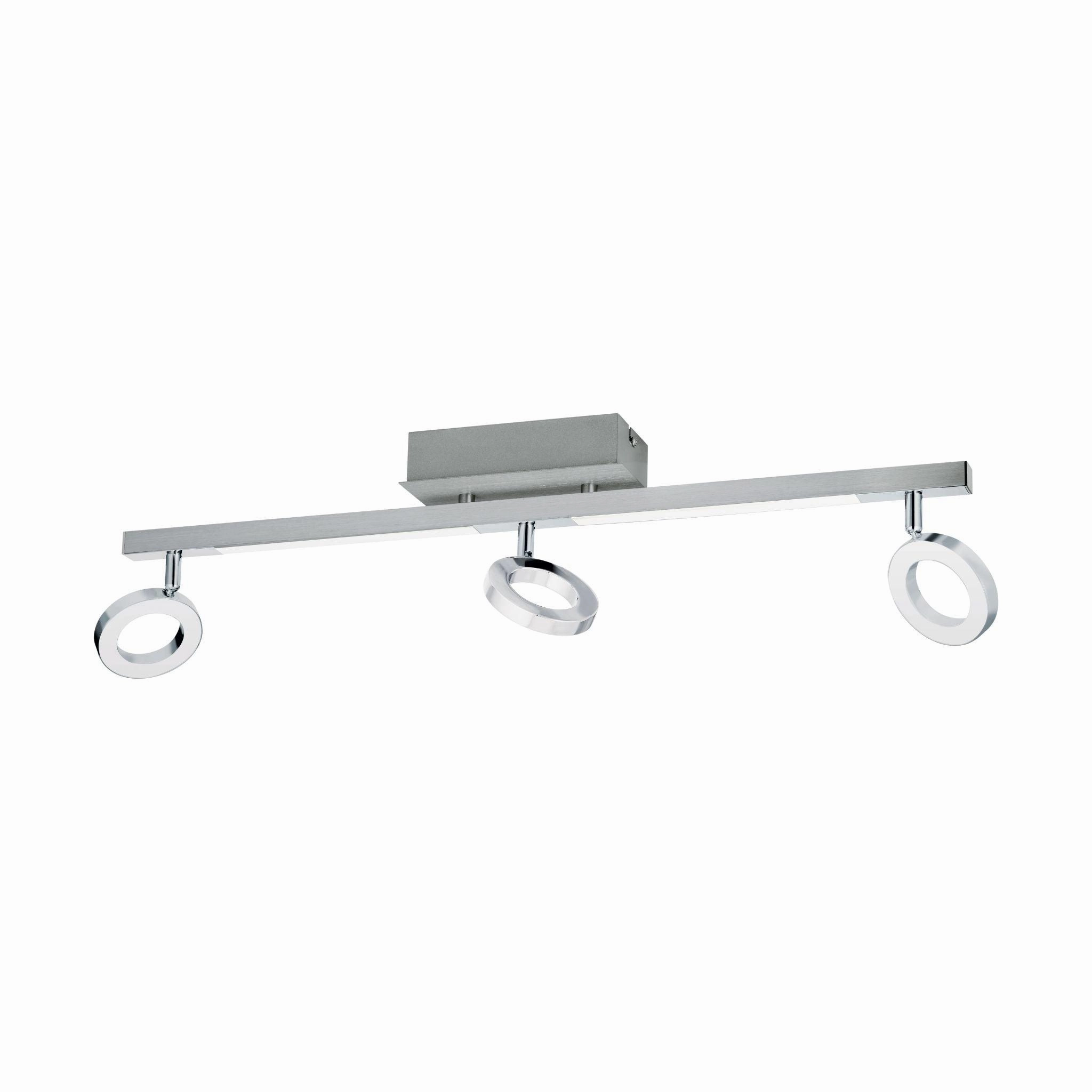 Eglo Cardillio 1 Integrated LED Chrome 3 Light Bar Spotlight
