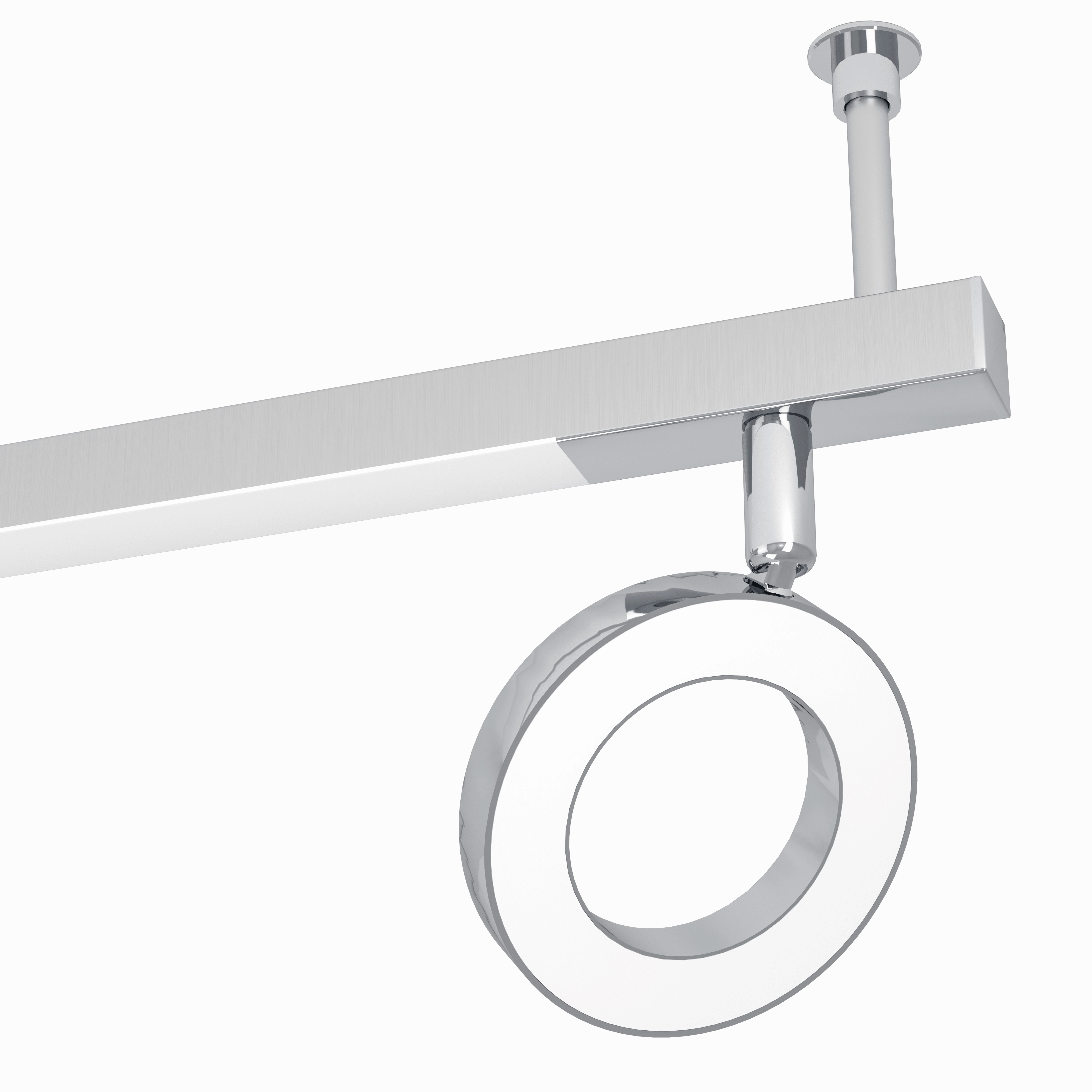 Eglo Cardillio 1 Integrated LED Chrome 6 Light Bar Spotlight