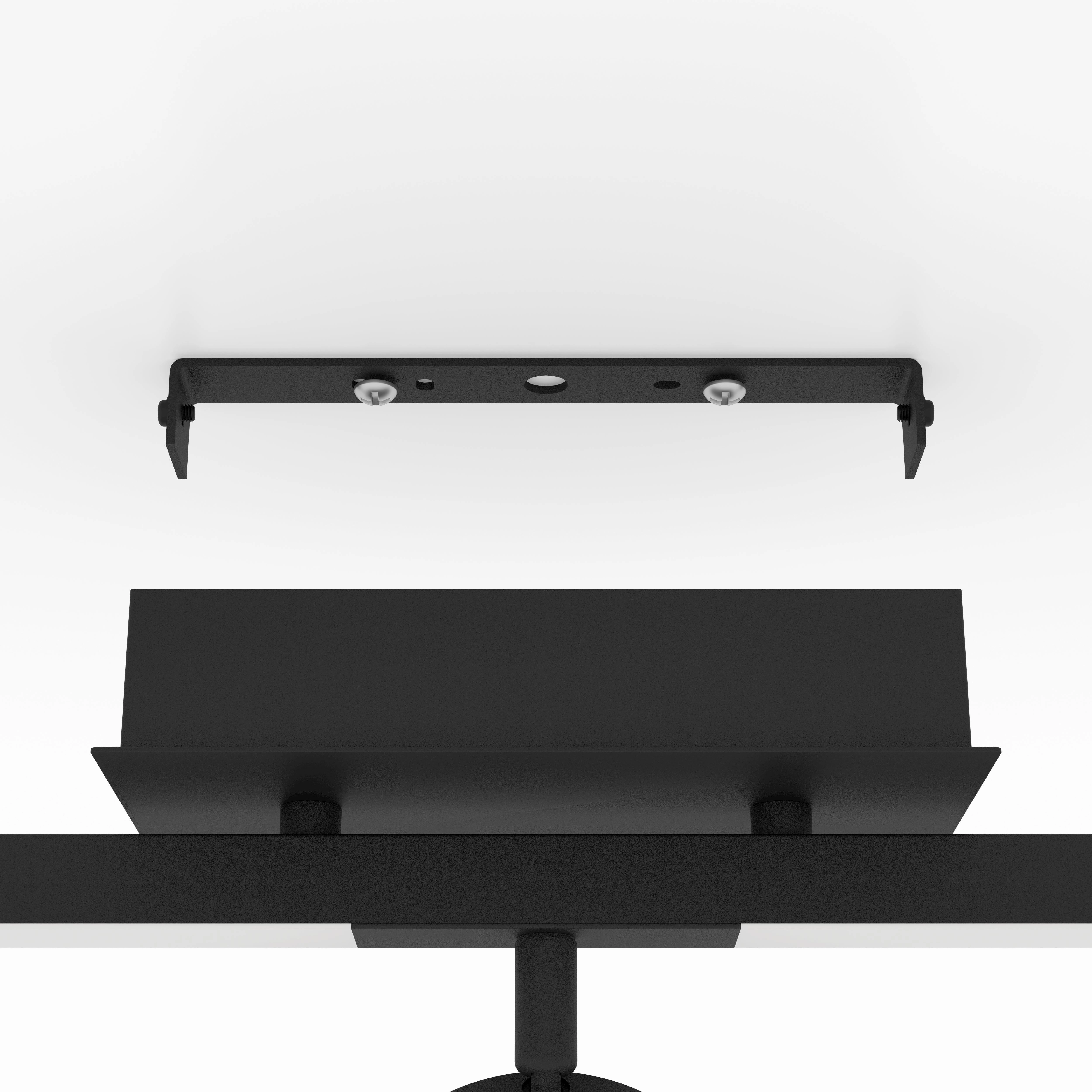 Eglo Cardillio 2 LED Black 3 Light Bar Spotlight
