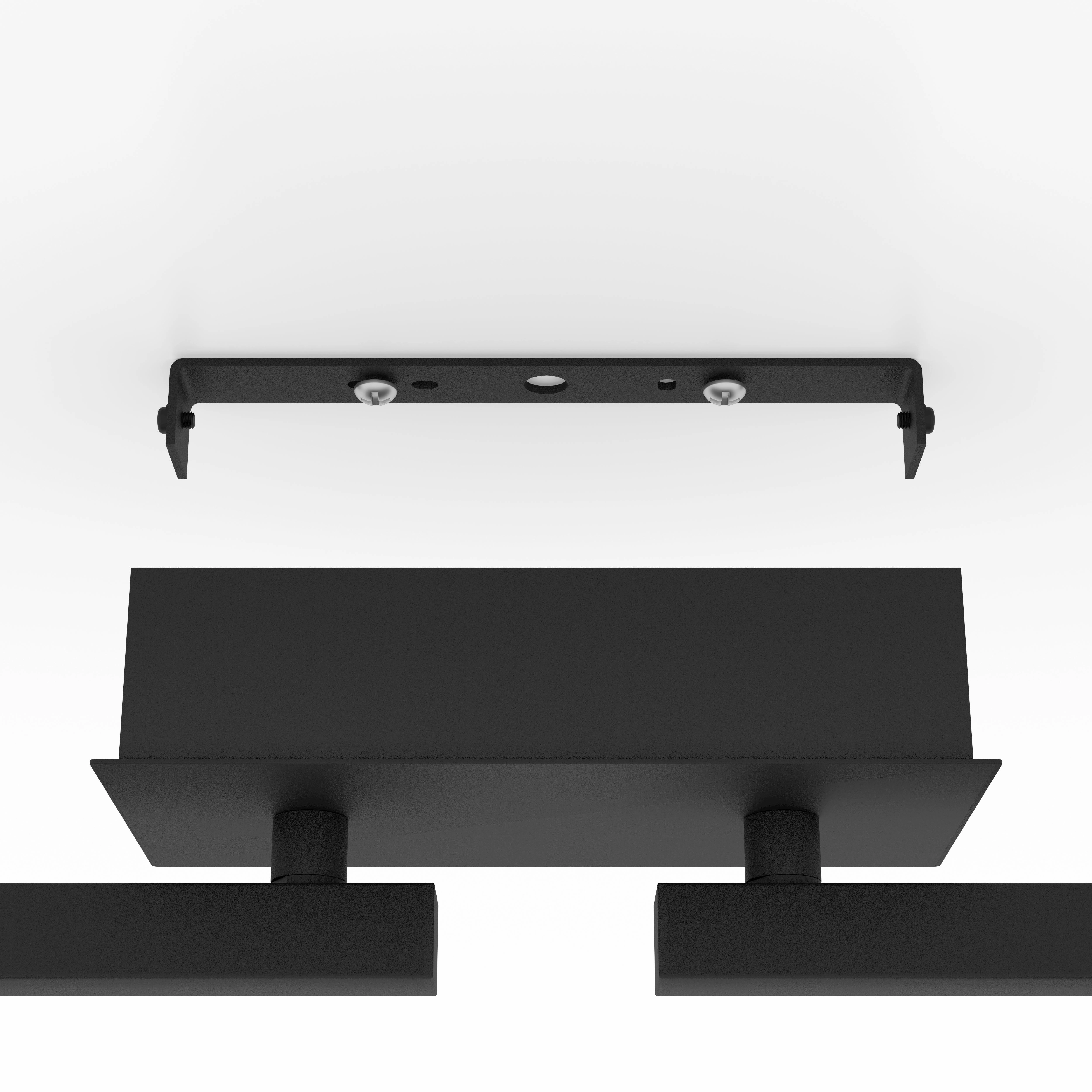 Eglo Cardillio 2 LED Black 4 Light Bar Spotlight