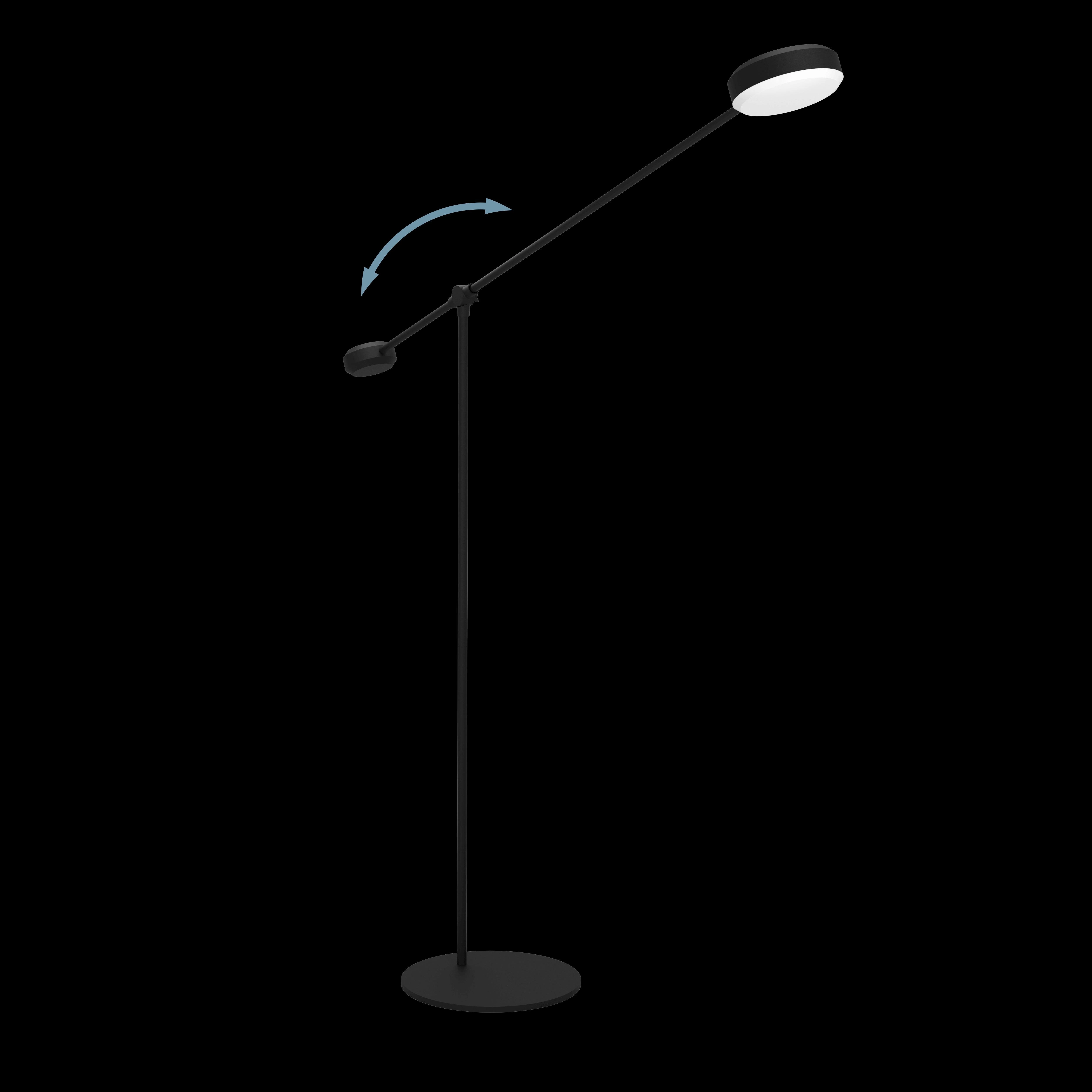 Eglo Clavellina Black LED Boom Touch Floor Lamp